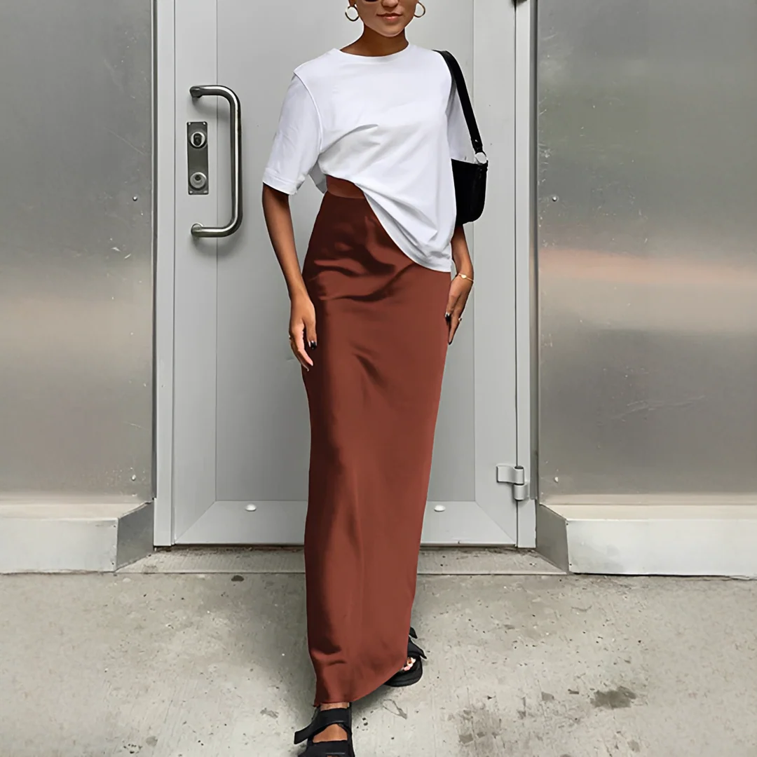 Malou - Maxi jupe utilitaire