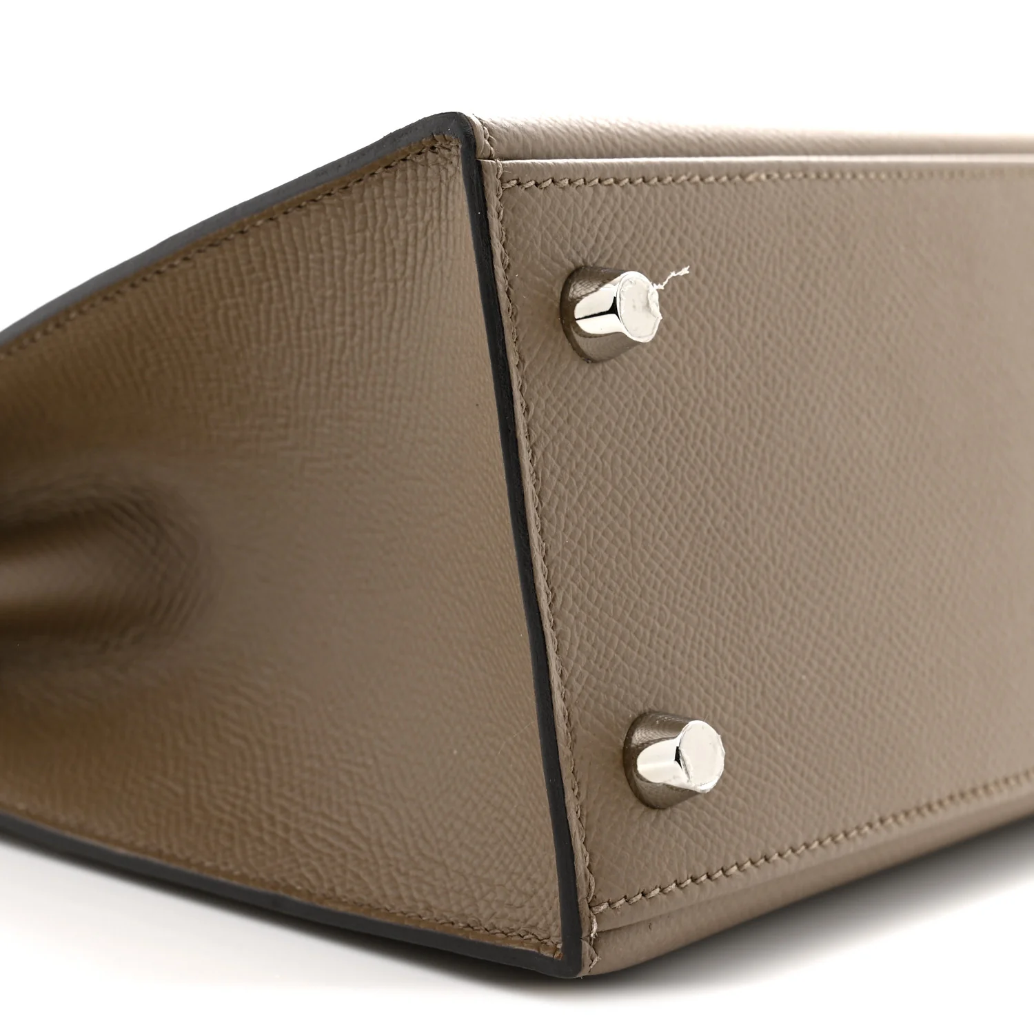 Epsom Tri-Color Kelly Sellier 25 Etoupe Alezan Biscuit