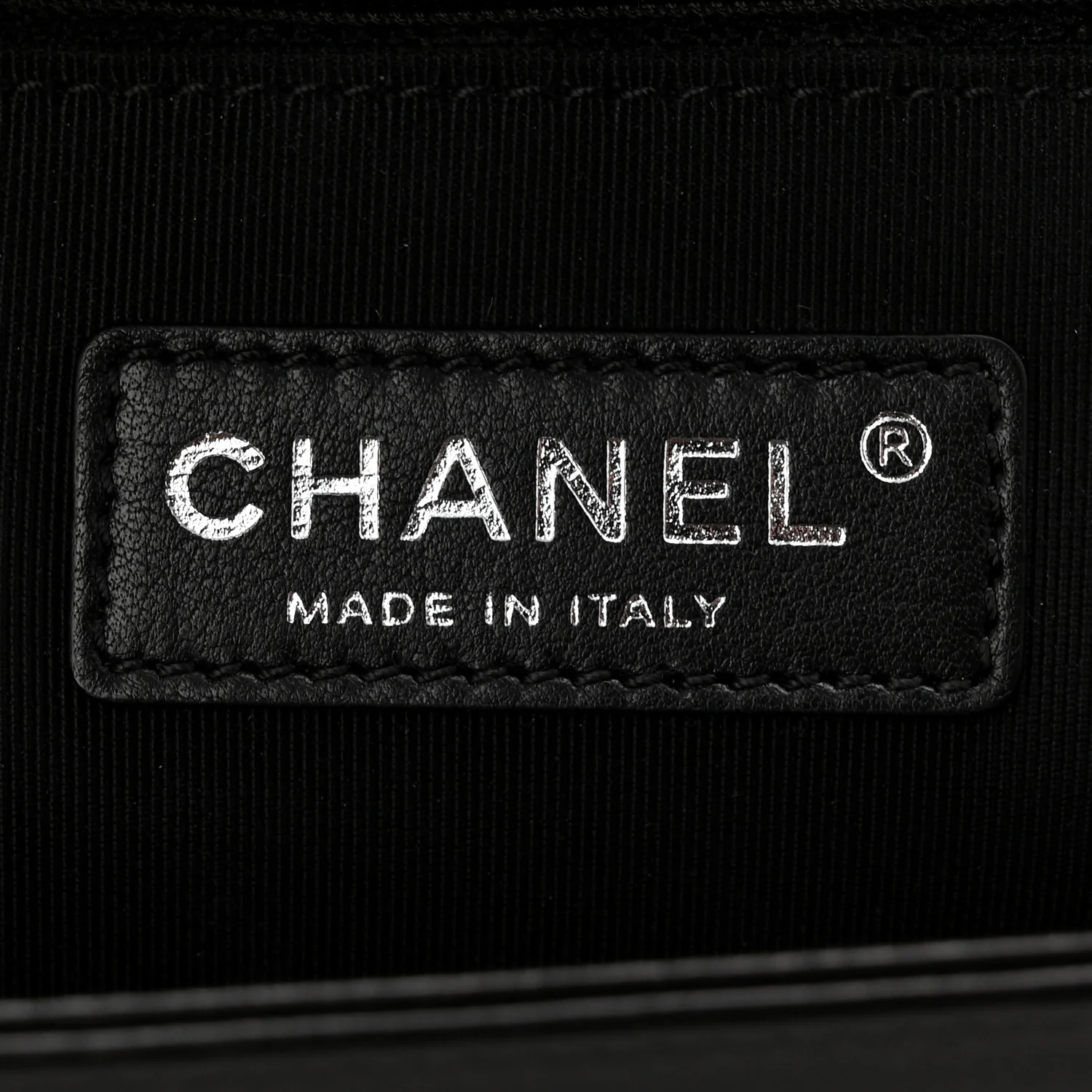 Lambskin Quilted New Medium Boy Flap Black