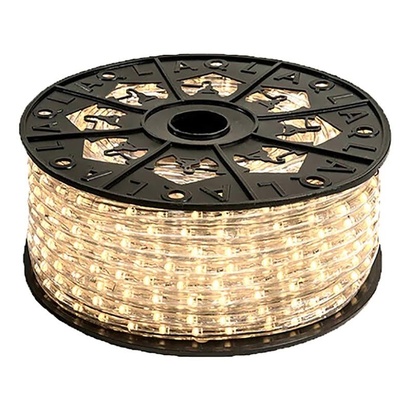 AQ Lighting Deluxe Plastic LED Rope Light Kit with Waterproof in Warm White