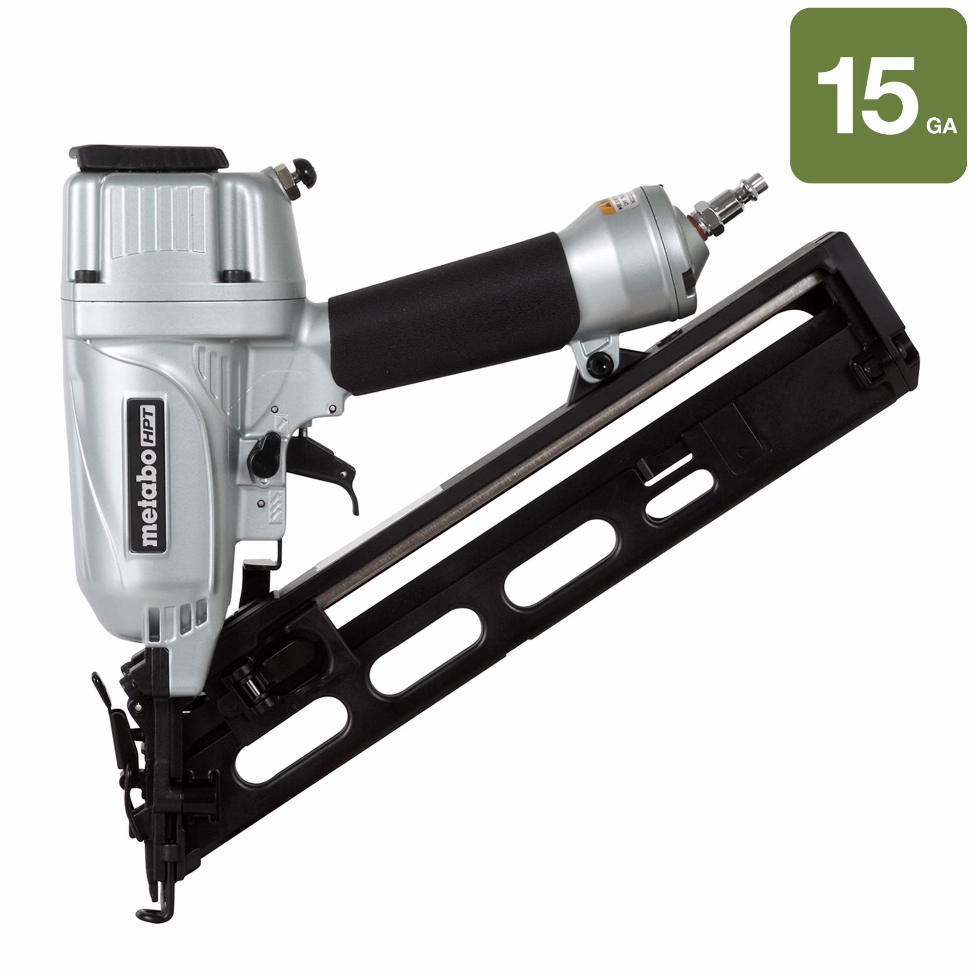 Finish Nailer, 15 Gauge, Pro Preferred Brand of Pneumatic Nailers, Finish Nails 1-1/4-Inch up to 2-1/2-Inch, Integrated Air Duster, Selective Actuation Switch, 5-Year Warranty, NT65MA4