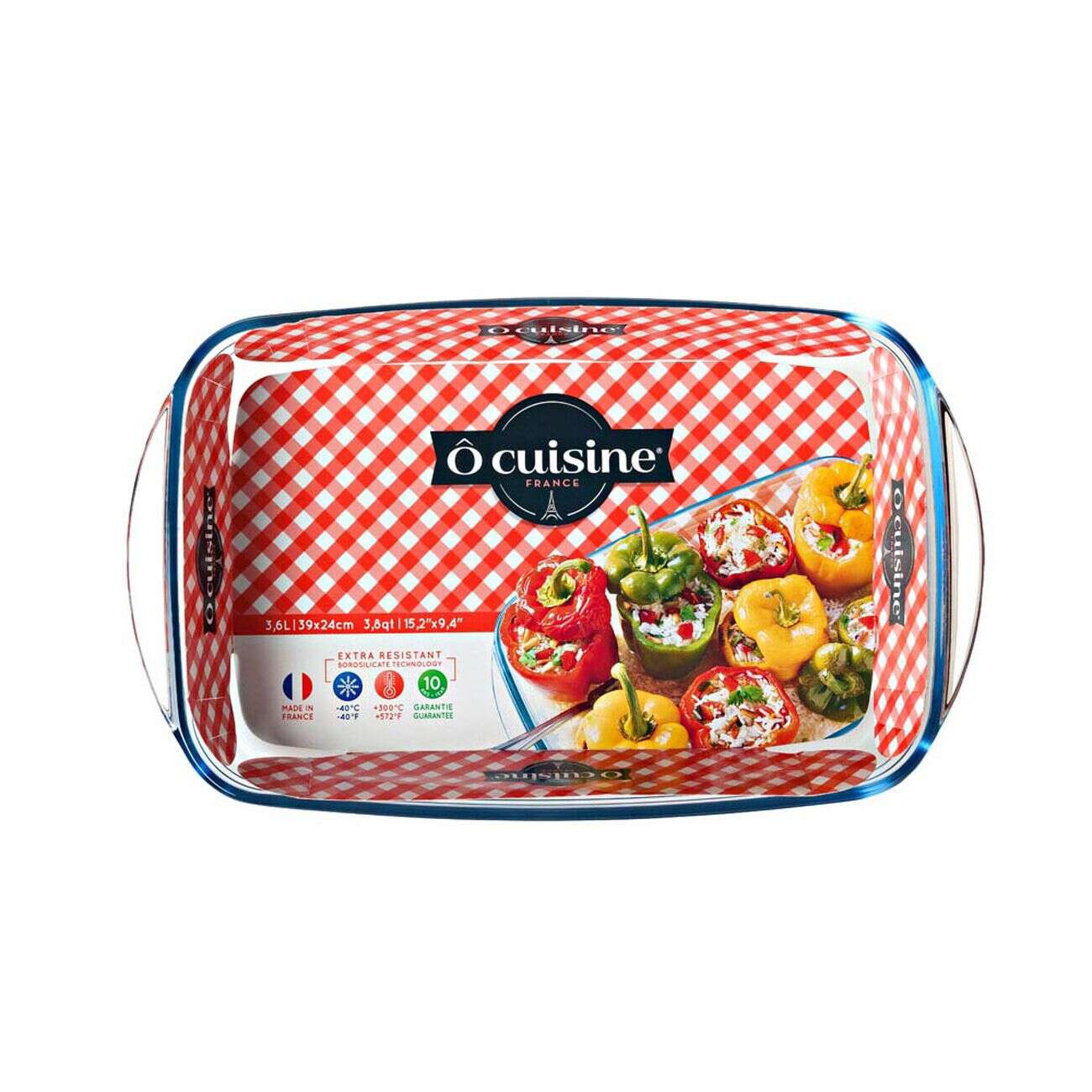 Plat à four rectangulaire