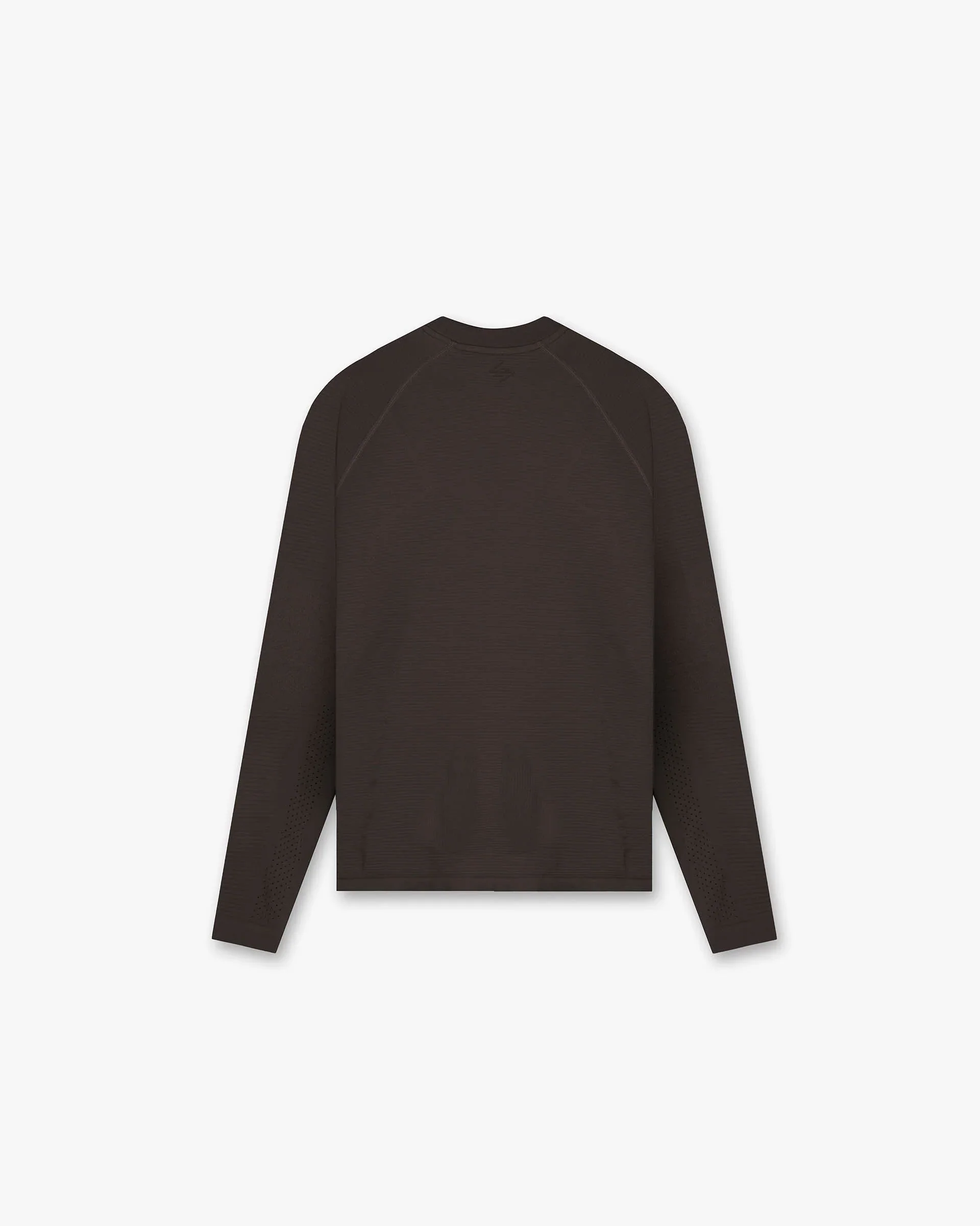 247 Uprising Long Sleeve Seamless T-Shirt - Chocolate