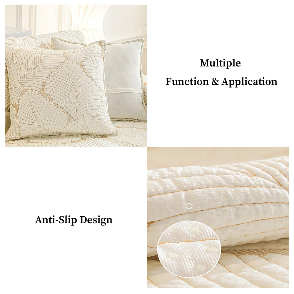 Leaf Sofa Mat Furniture Anti-scratch & Skid Protection Couch Cover