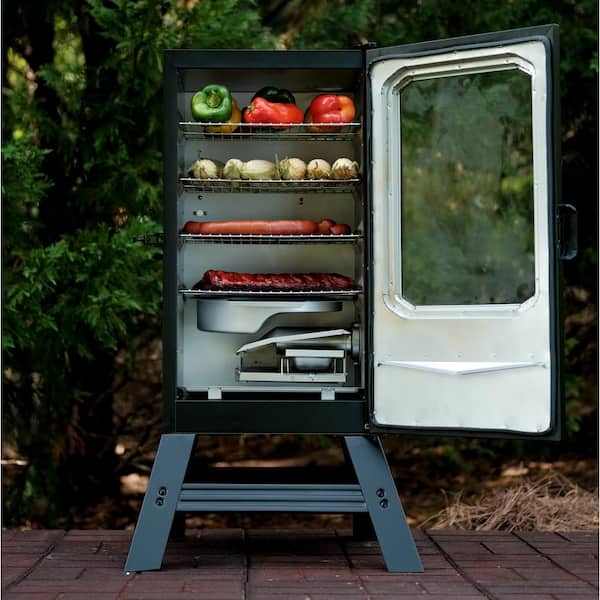 30 in. Digital Electric Smoker in Black - Image 2