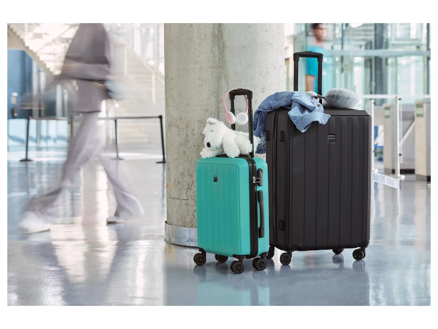 TOPMOVE Valise  roulettes, 86 l