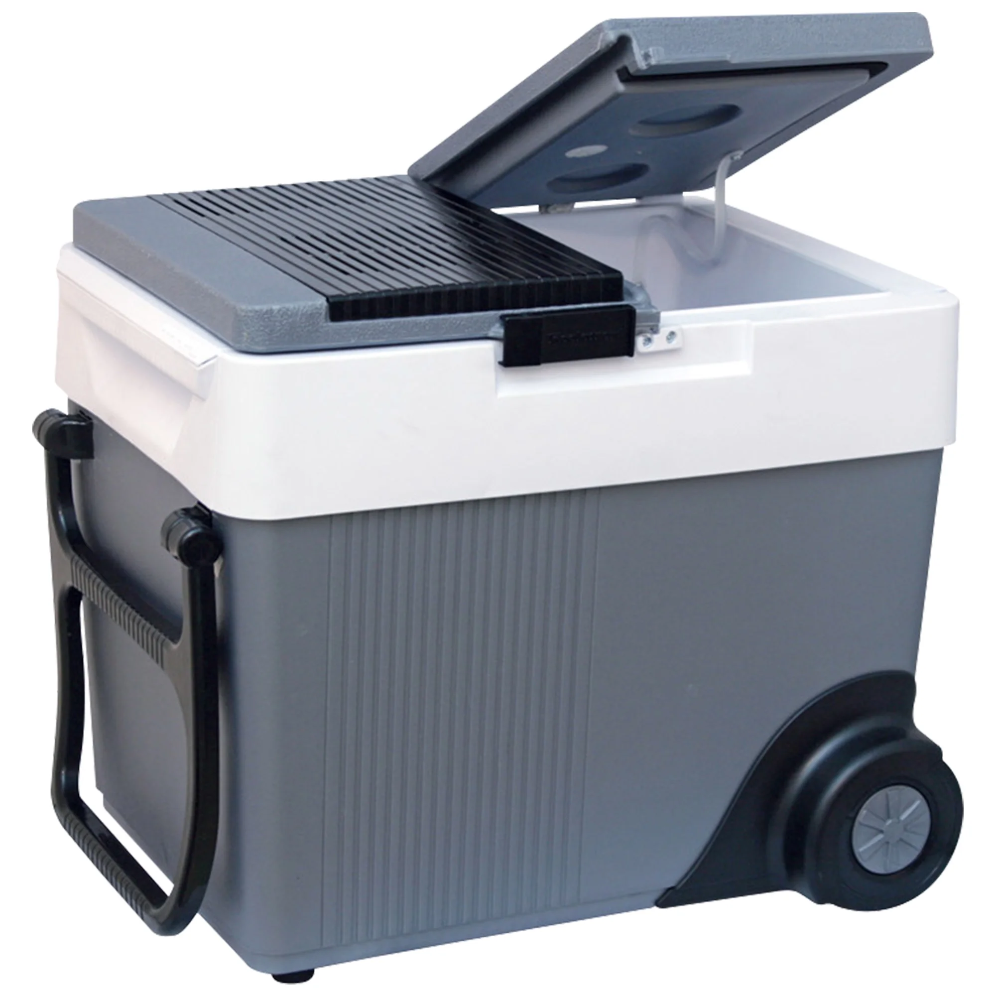 12V Wheeled Electric Cooler/Warmer 31L (33 qt), Gray - Image 5