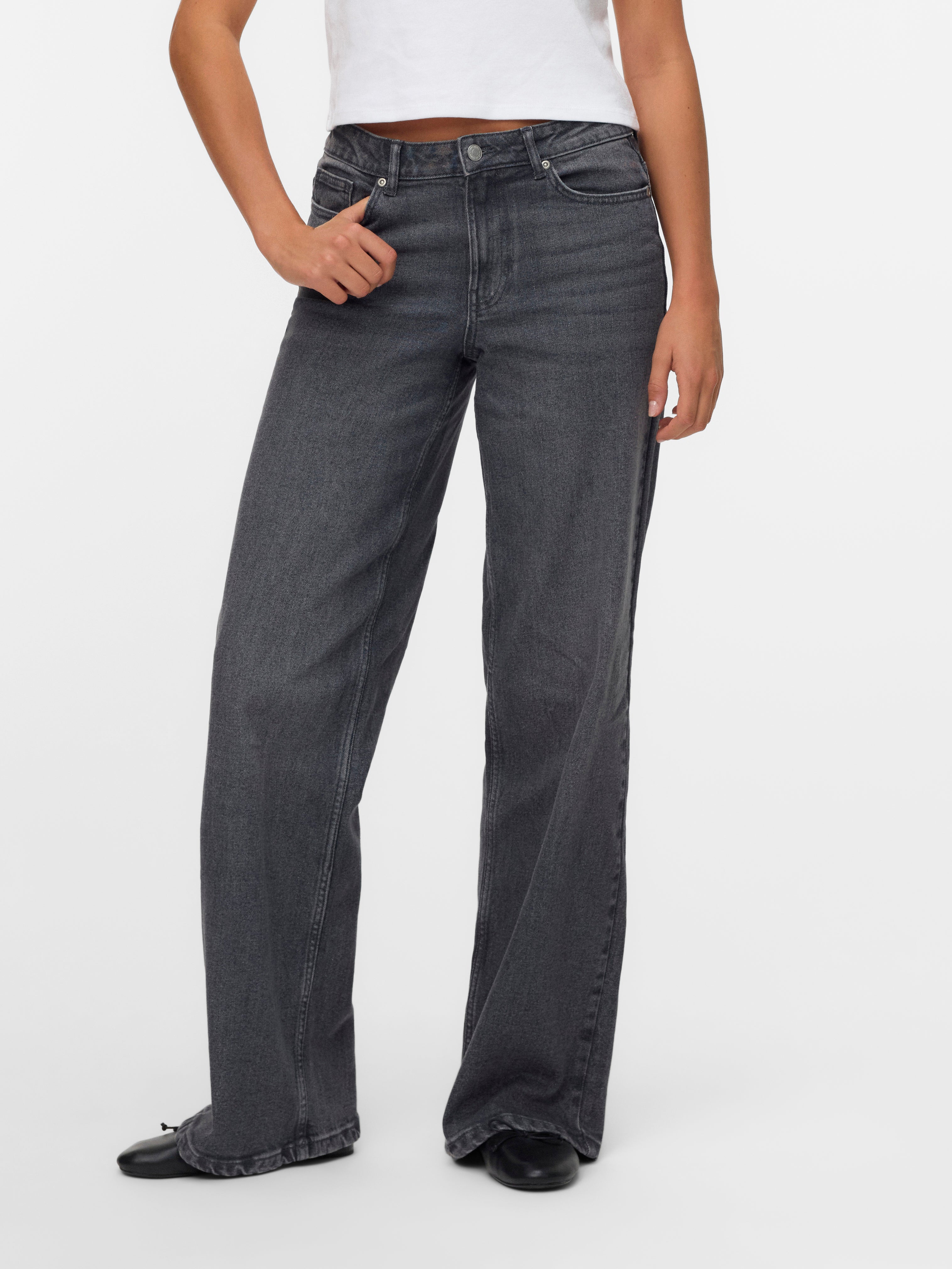 VERO MODA® VMMIRA Mid rise Wide Fit Jeans