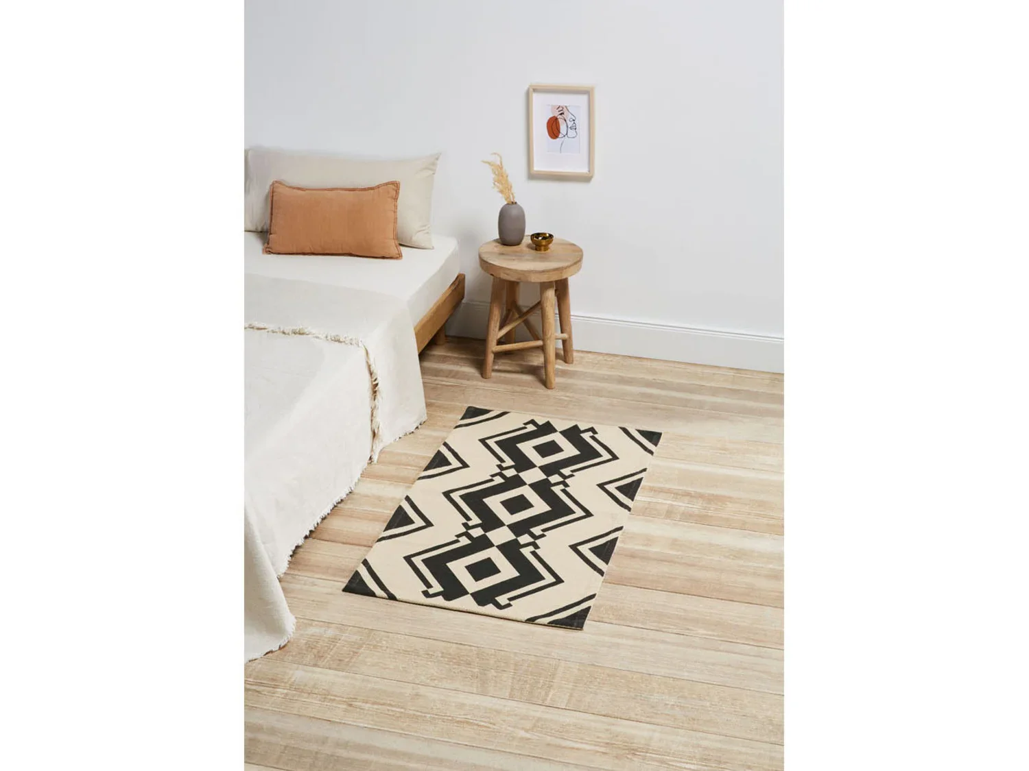 LIVARNO home Tapis en coton, 67 x 120 cm