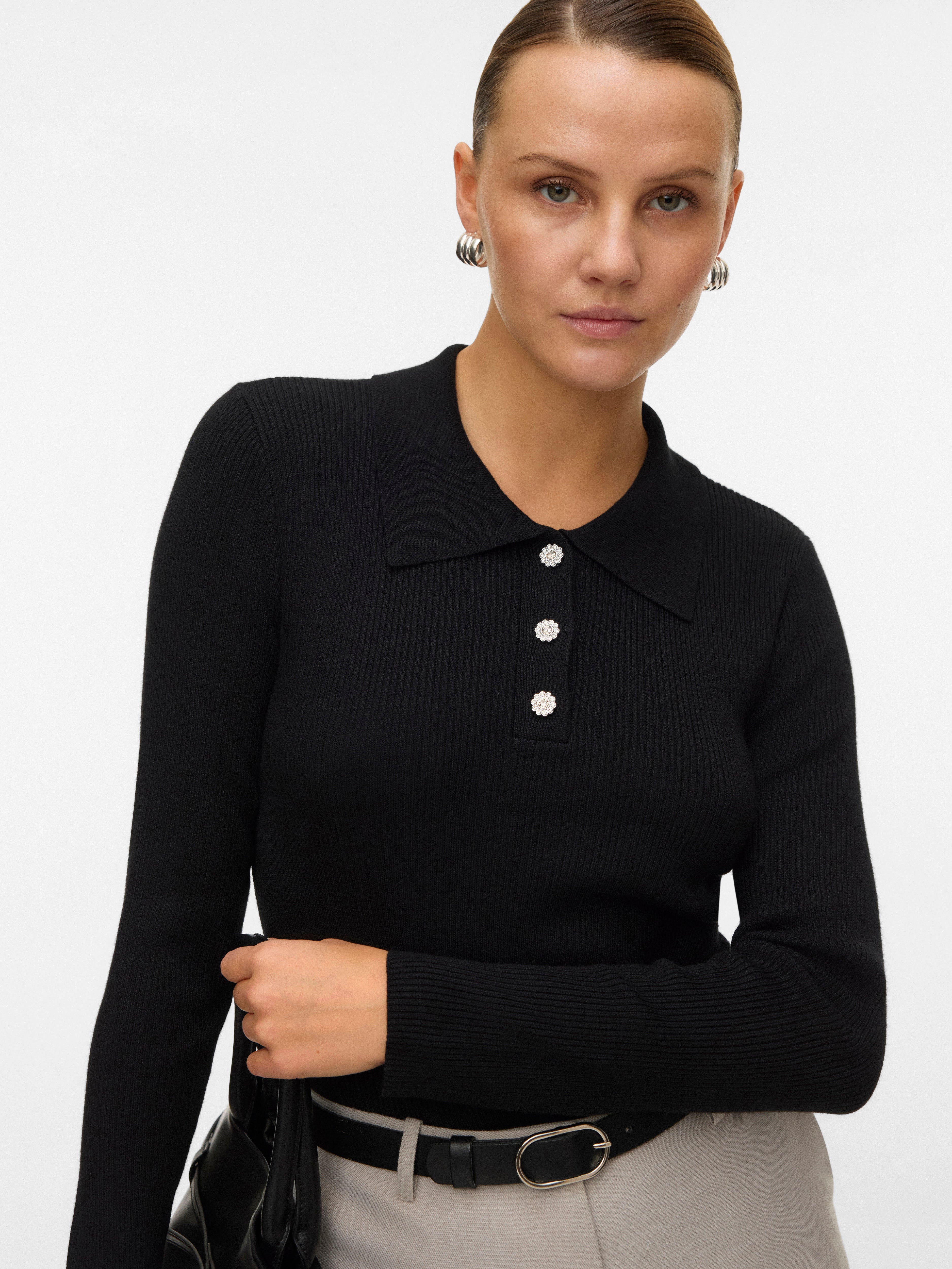 VERO MODA® VMSILLA Knitted pullover