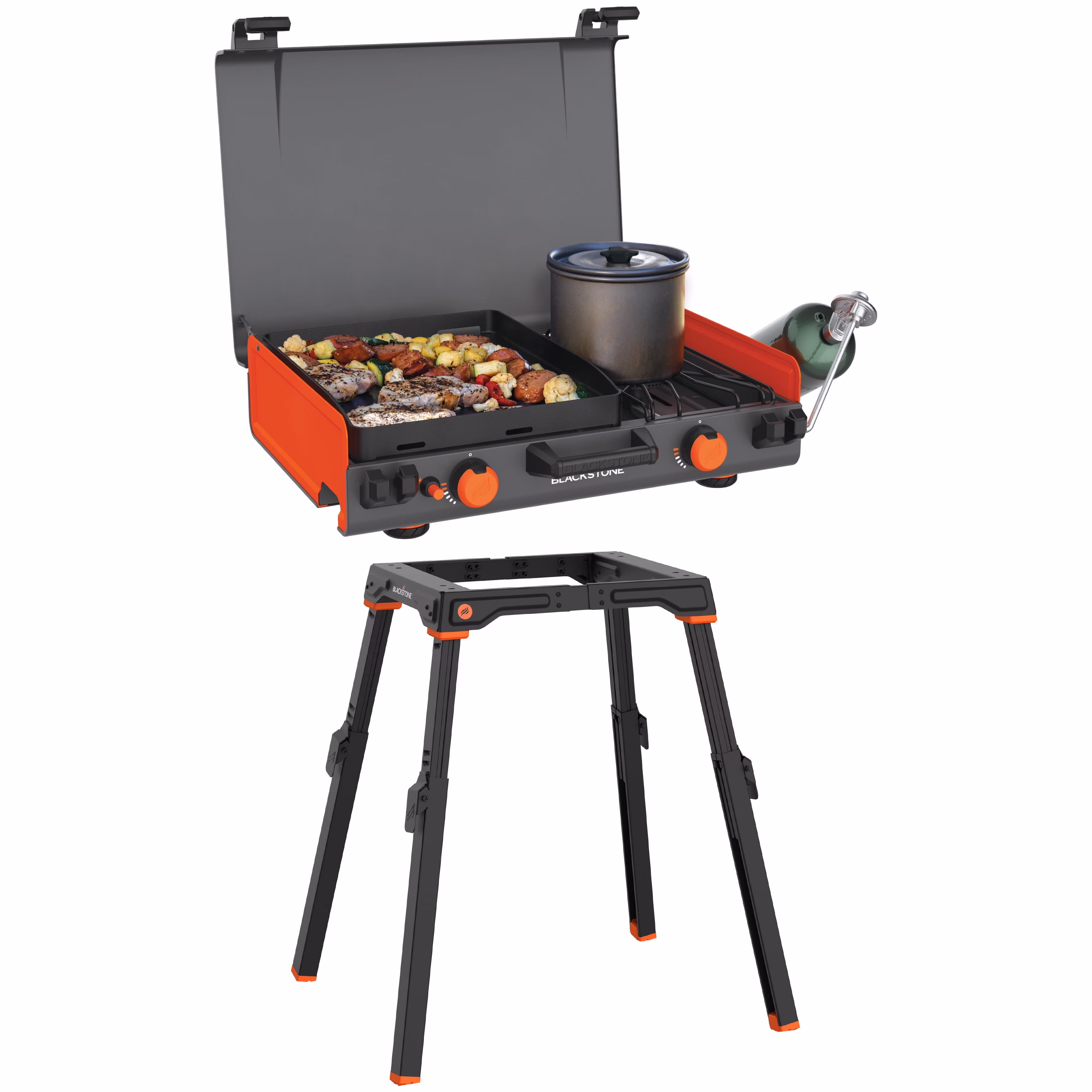 Adventure Ready 12"x14�� Propane Camping Griddle with Side Burner( 14") - Image 6