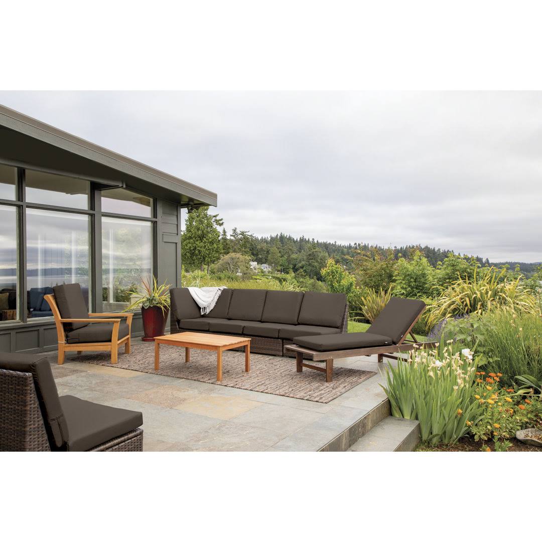 Jaylon Water-Resistant Patio Lounge Chair/Loveseat Cushion Size: 3