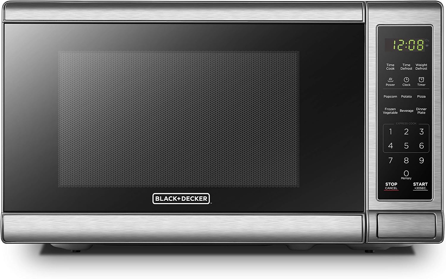 BLACK+DECKER 5-in-1 Microwave Oven Air Fryer Combo, 0.9 Cu.Ft, 900W