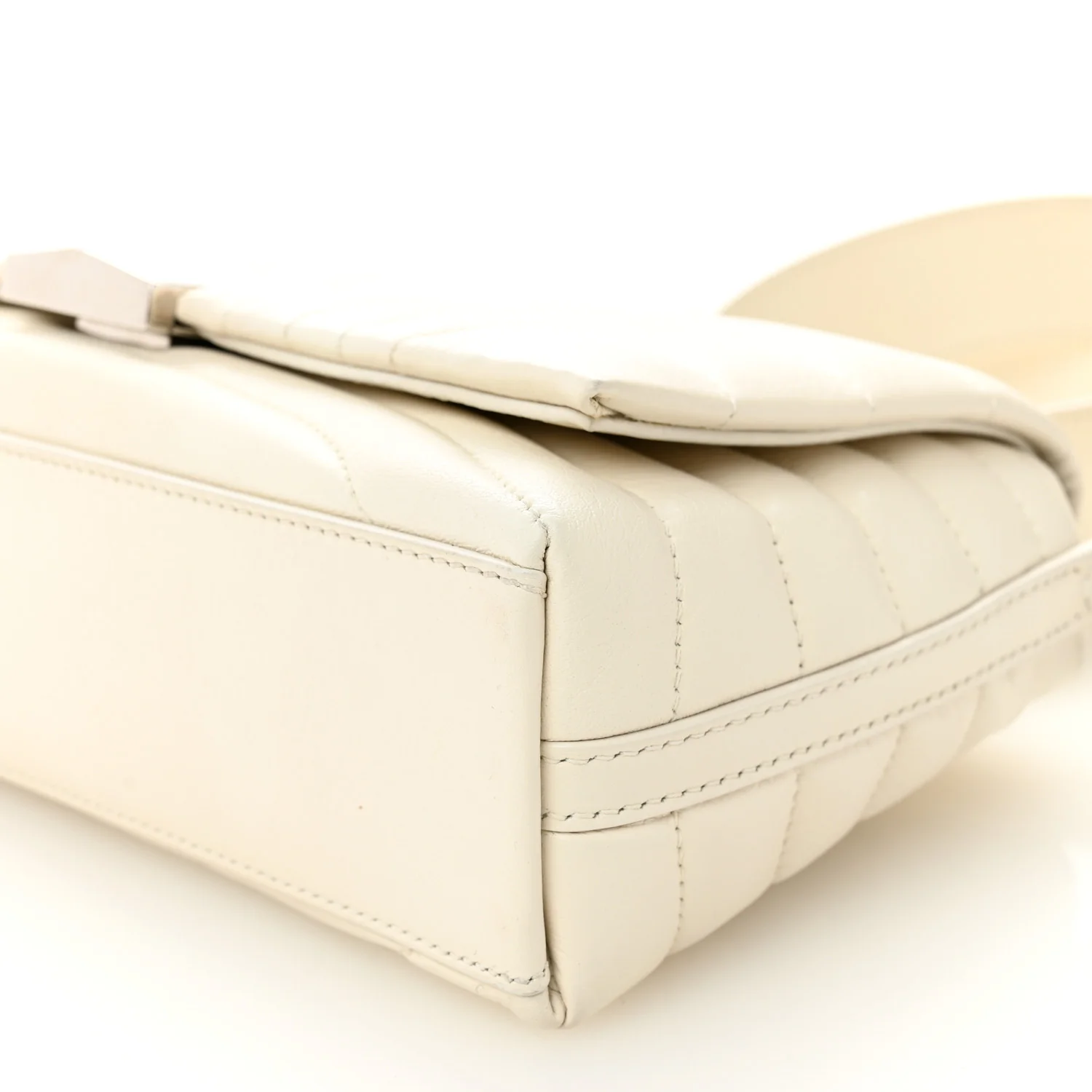 Calfskin Quilted Small 4G Shoulder Bag Ivory