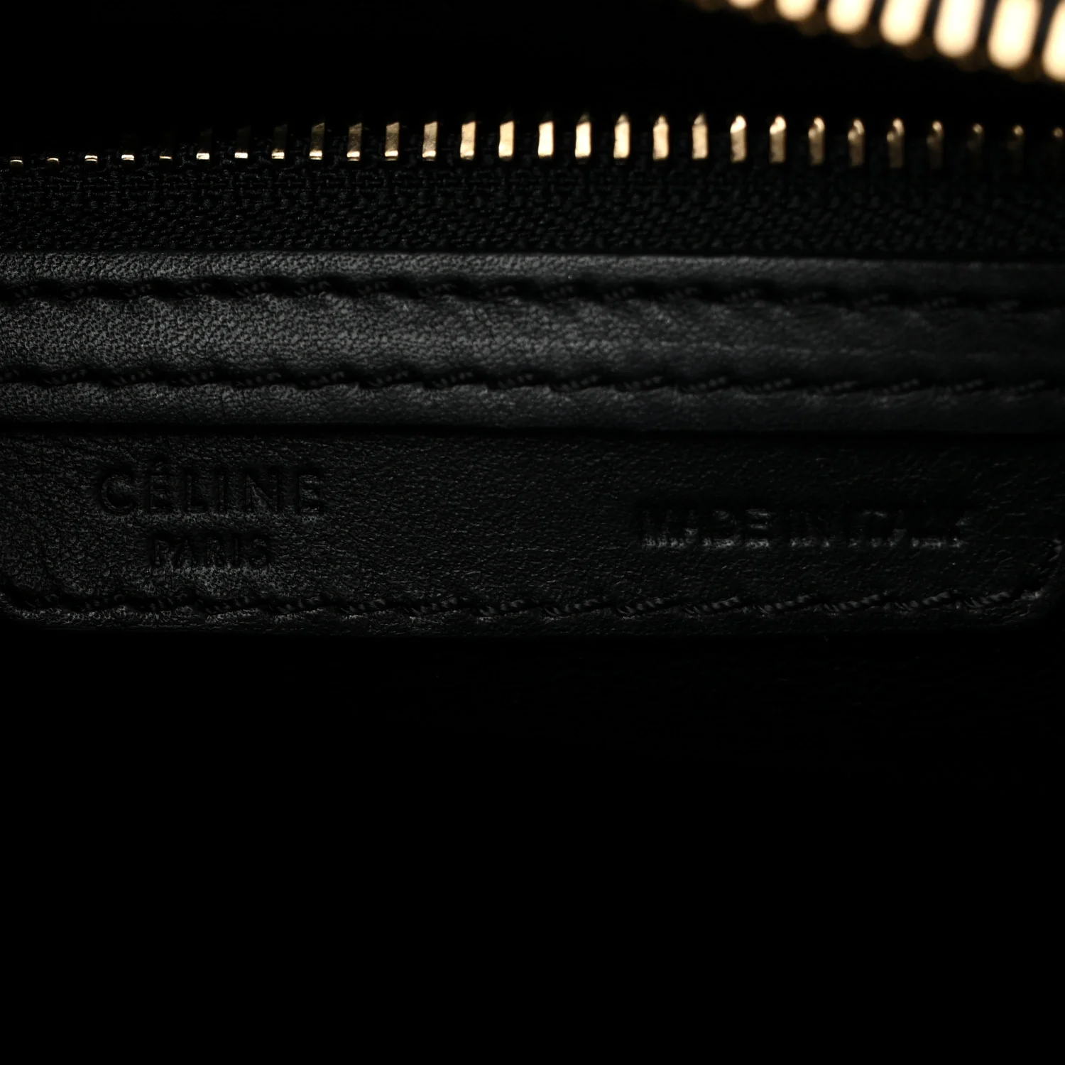 Smooth Calfskin Micro Luggage Black