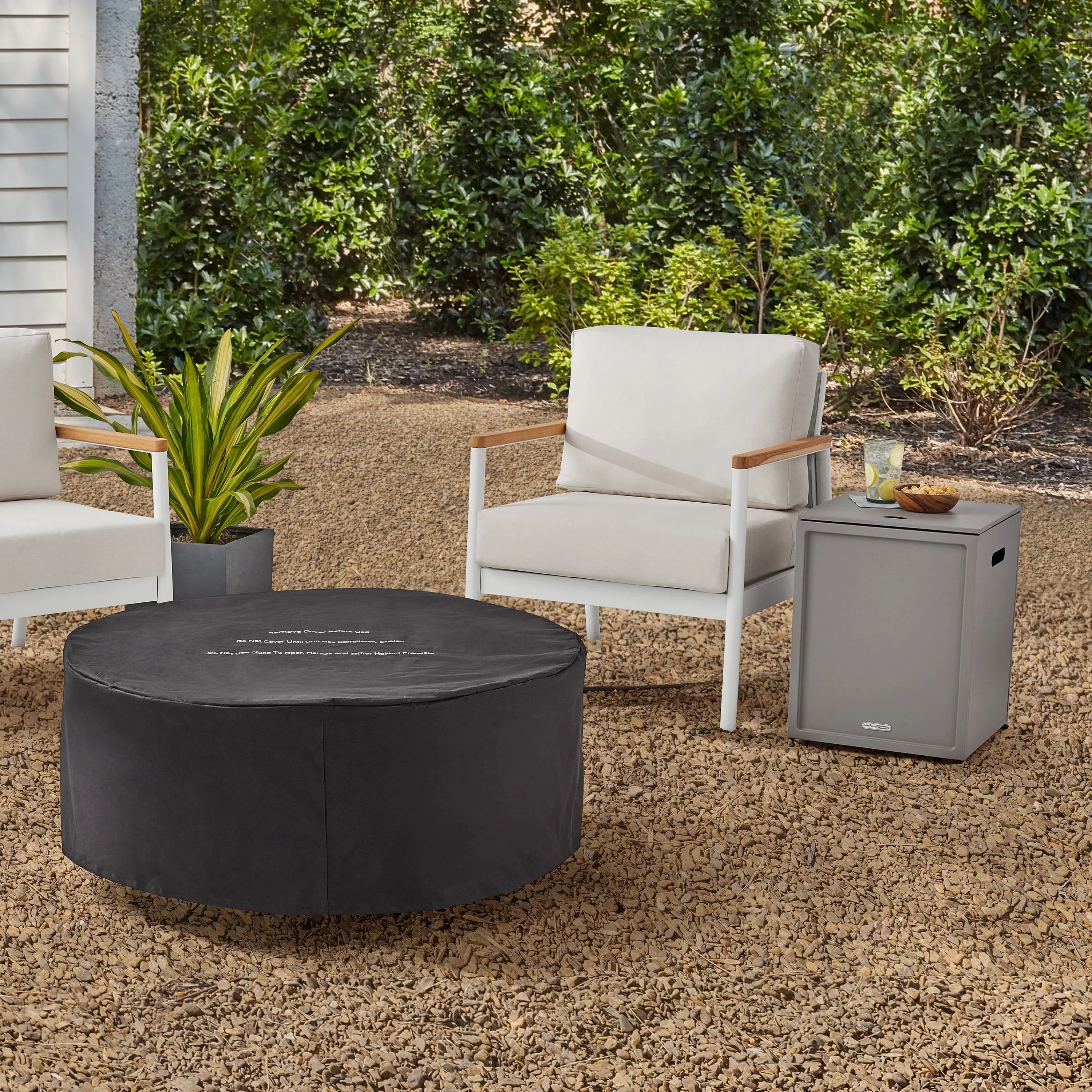 Better Homes & Gardens 36 65,000 BTU Propane Fire Pit with Tank Hideaway by Dave & Jenny Marrs