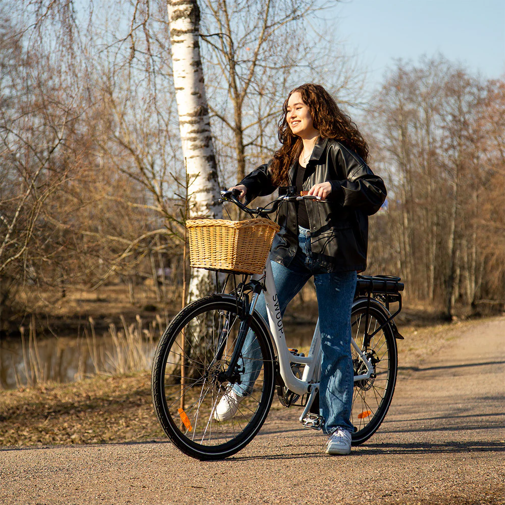 Swoop City elektrische fiets, vrouwen 28
