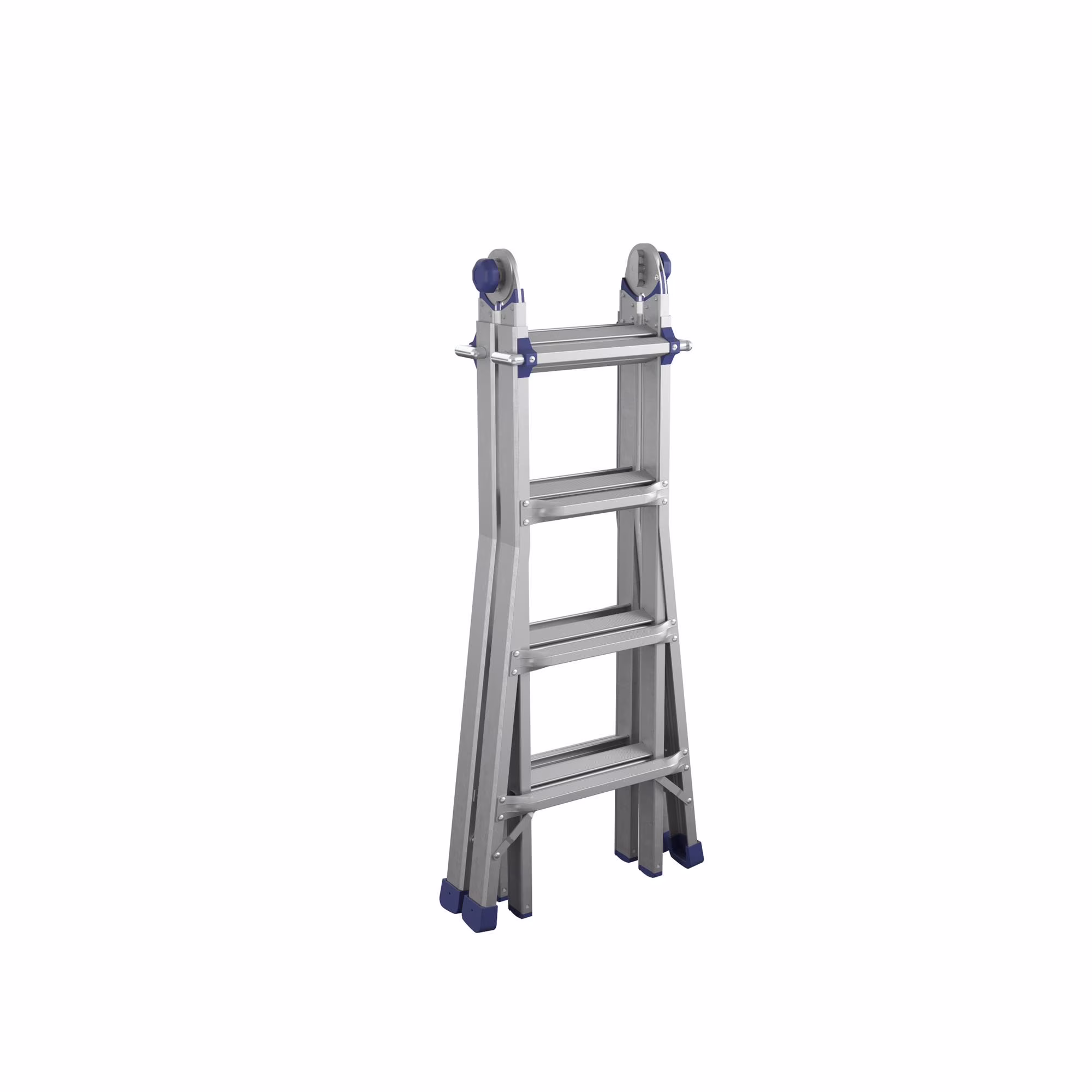 COSCO 18ft Reach Height Aluminum Multi - Position Ladder, 300 lb. Load Capacity Type IA Duty Rating
