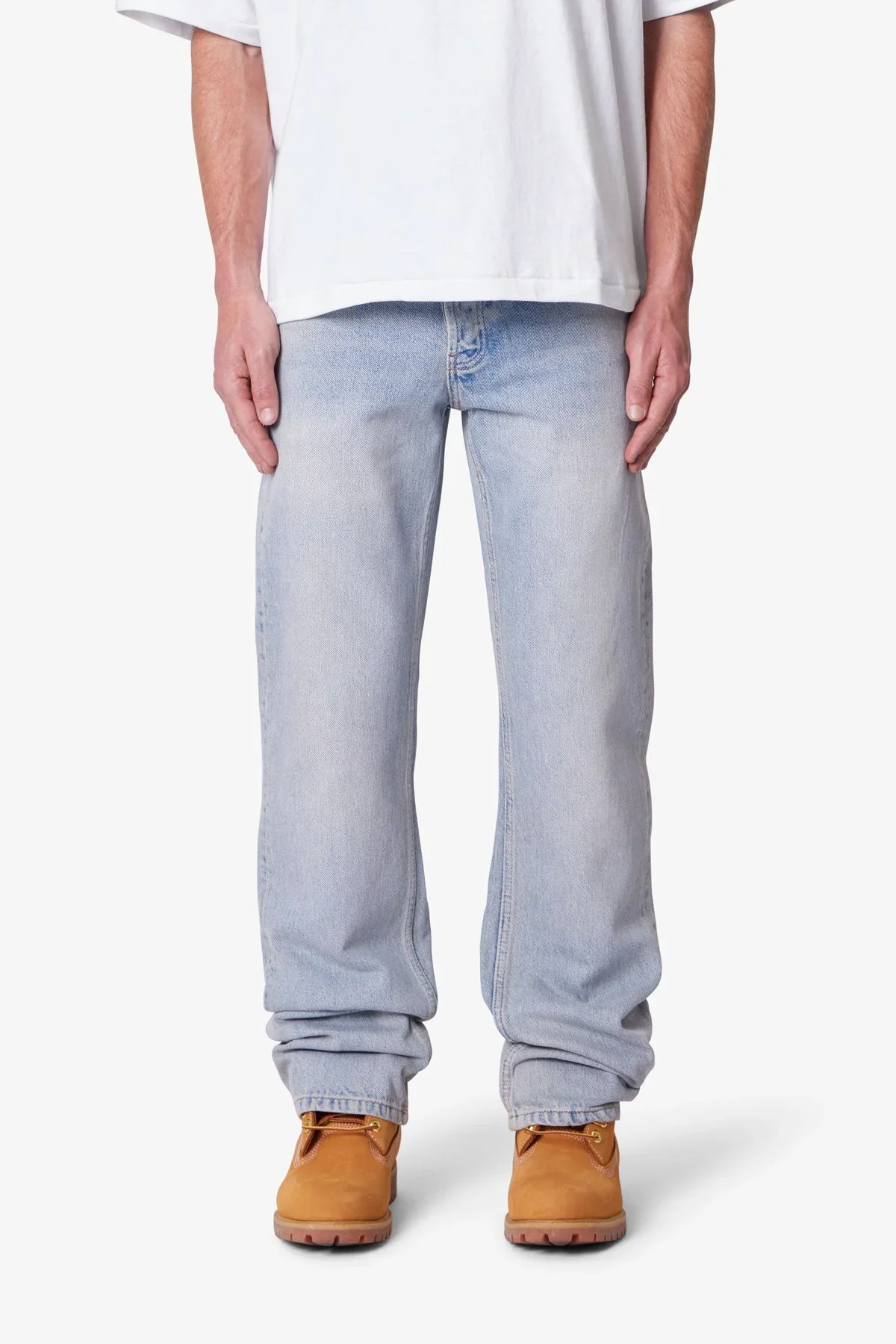 Bootcut Denim - Light Sand Washed Blue