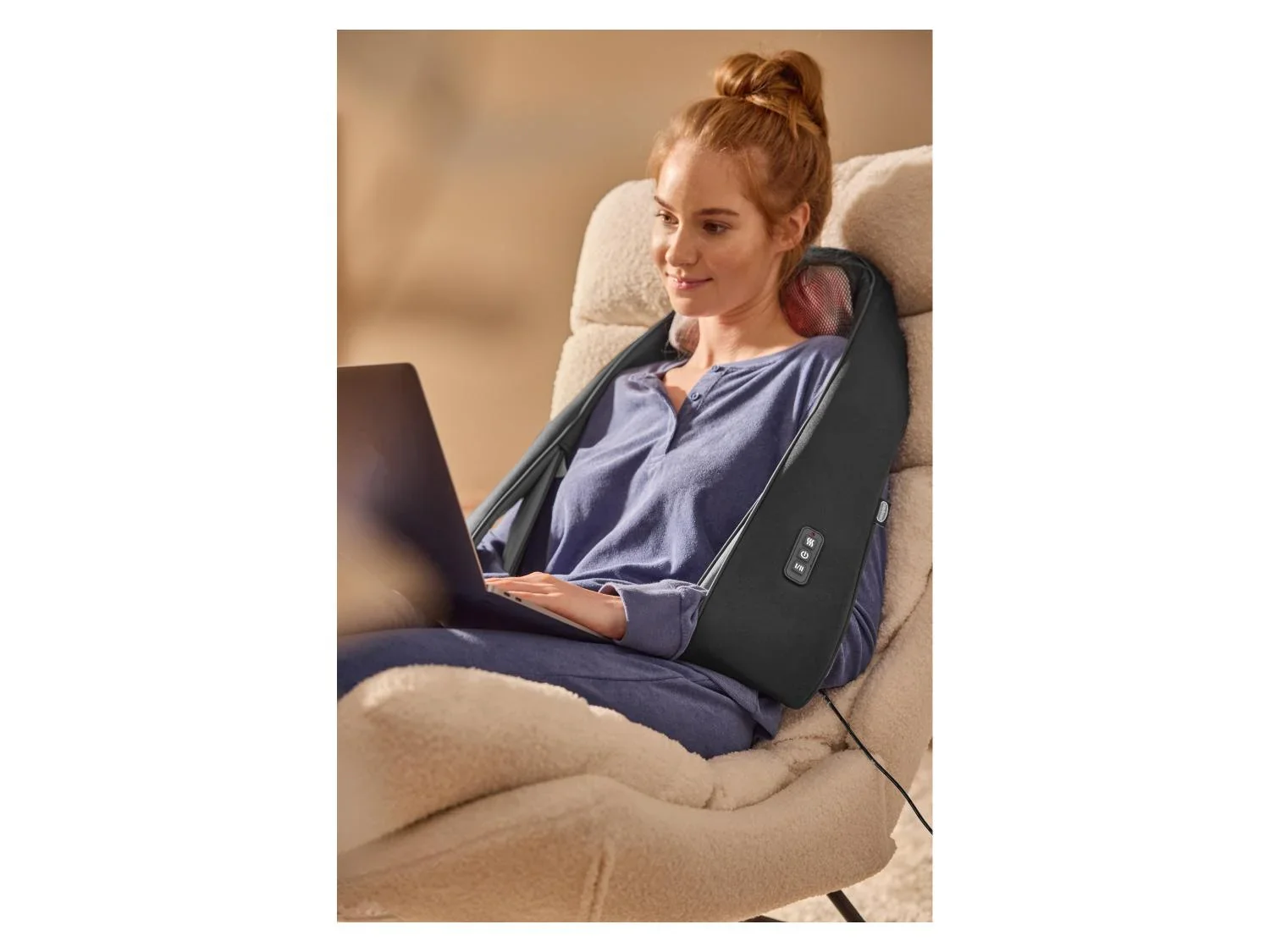 sensiplast Appareil de massage shiatsu pour nuque SSNM 2 E2
