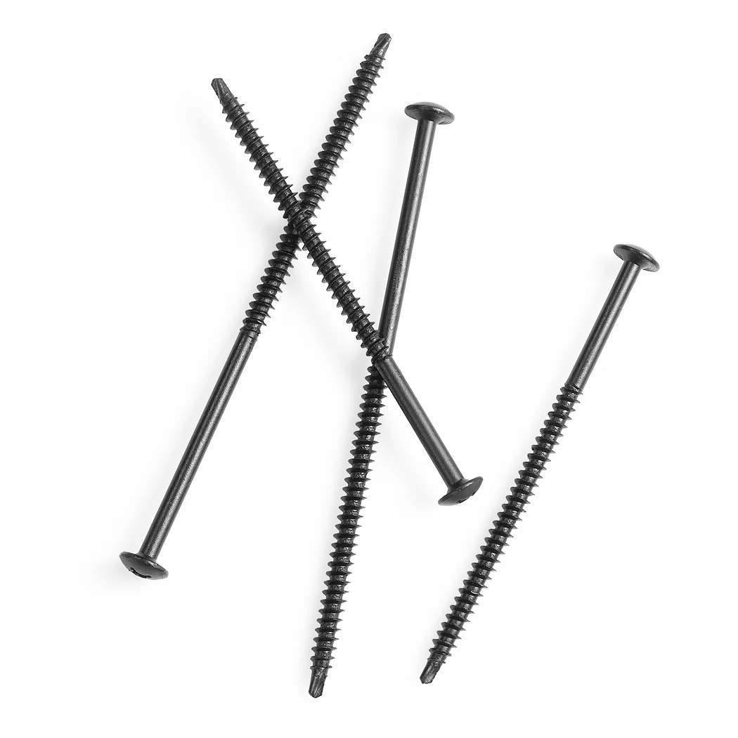 Mule-Hide #12 x 8 in Drill Point Fastener (500/Box)