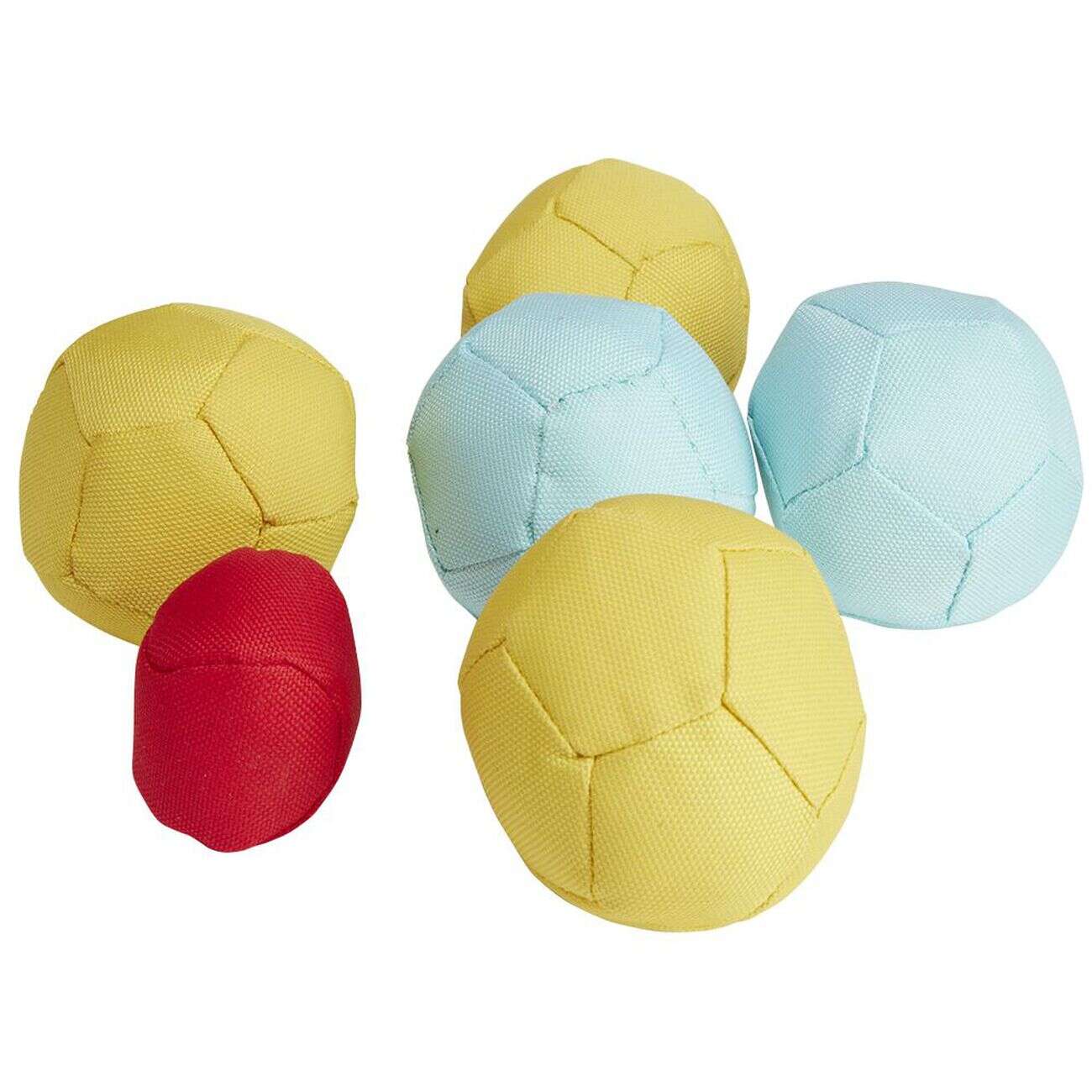 Jeu de pétanque souple