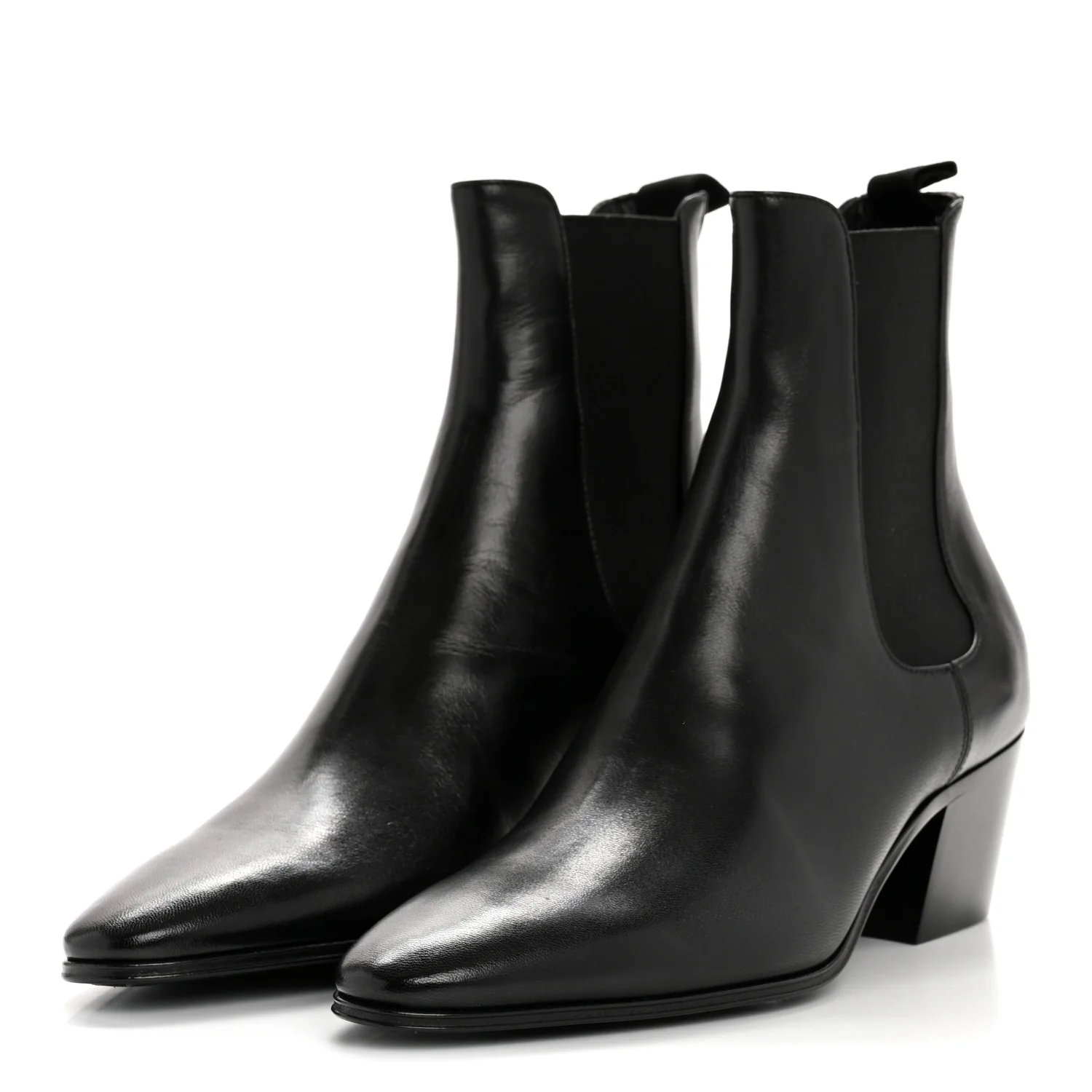 Incrociato Muriel Vassili 60 Ankle Zip Boots 36 Black
