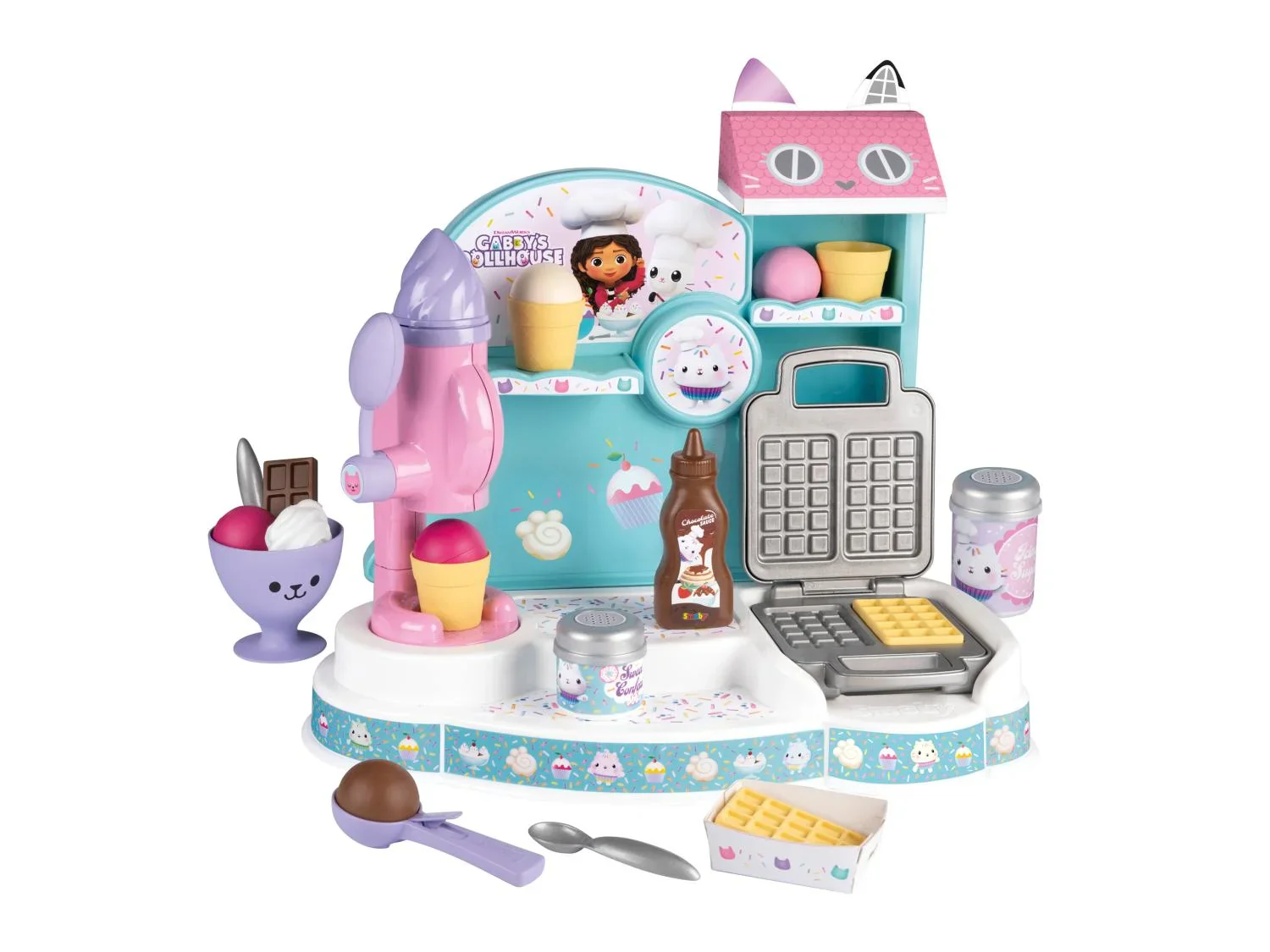 SMOBY Cuisine ou Marchand de glace Gabby et la Maison Magique