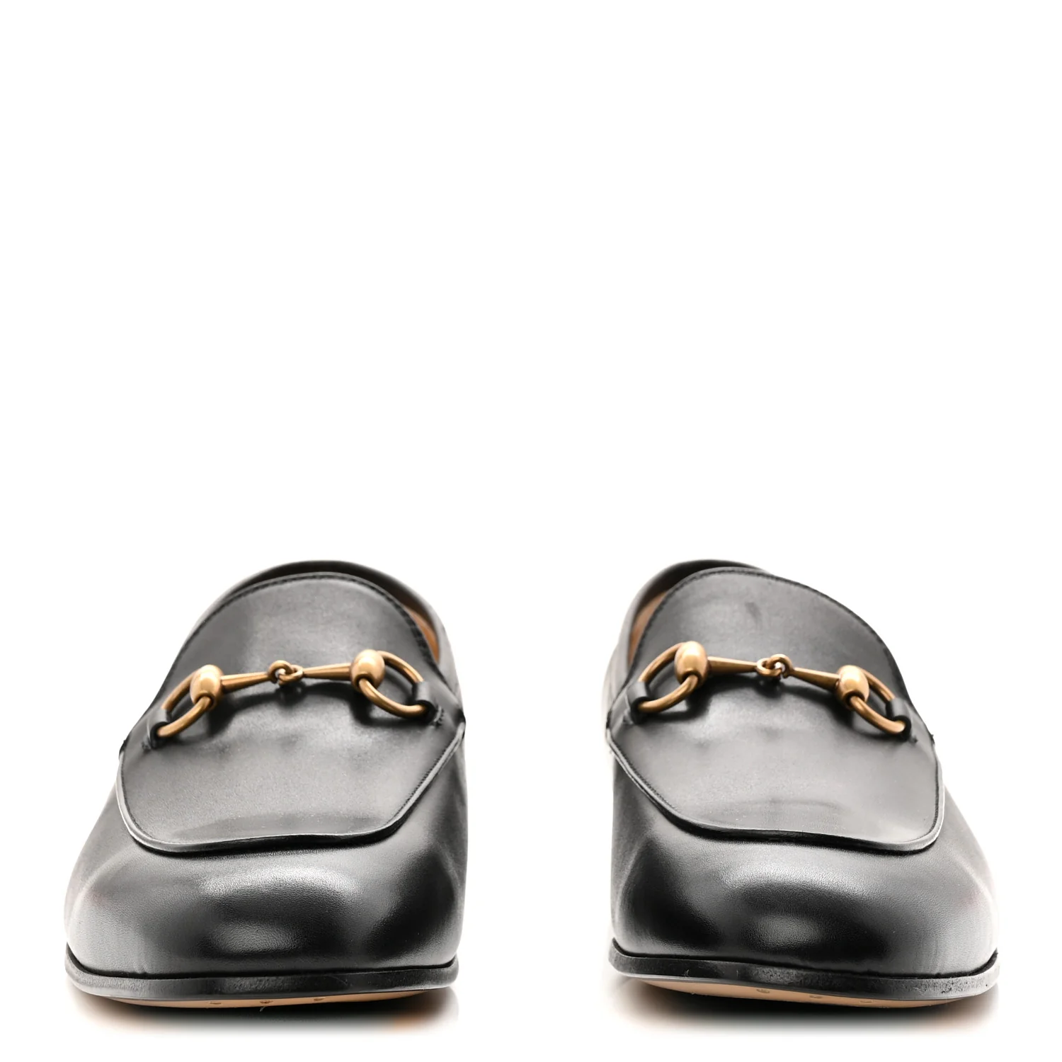 Calfskin Horsebit Mens Jordaan Loafers 8 Black