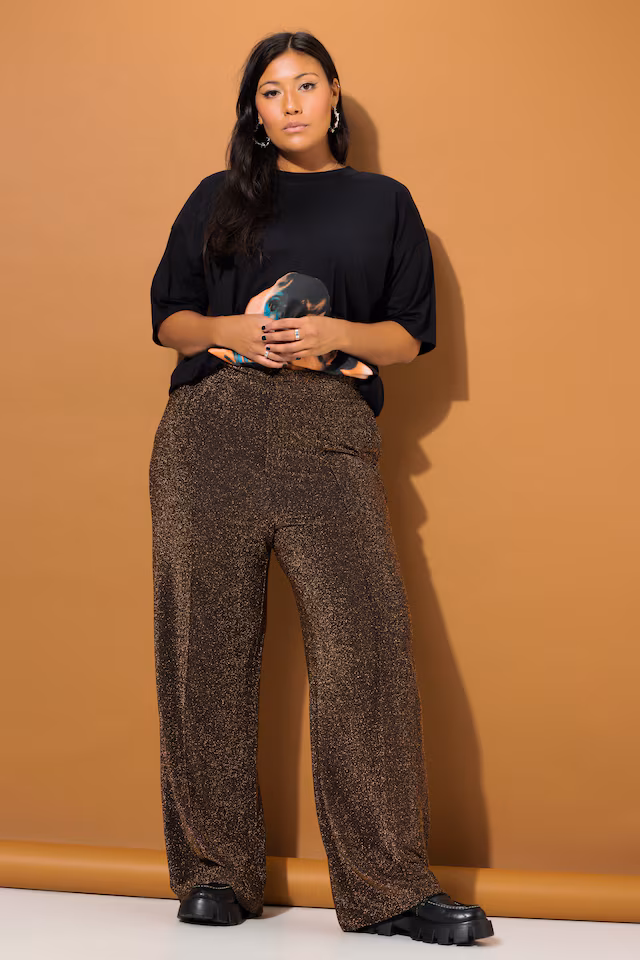Sparkly Wide Leg Pants