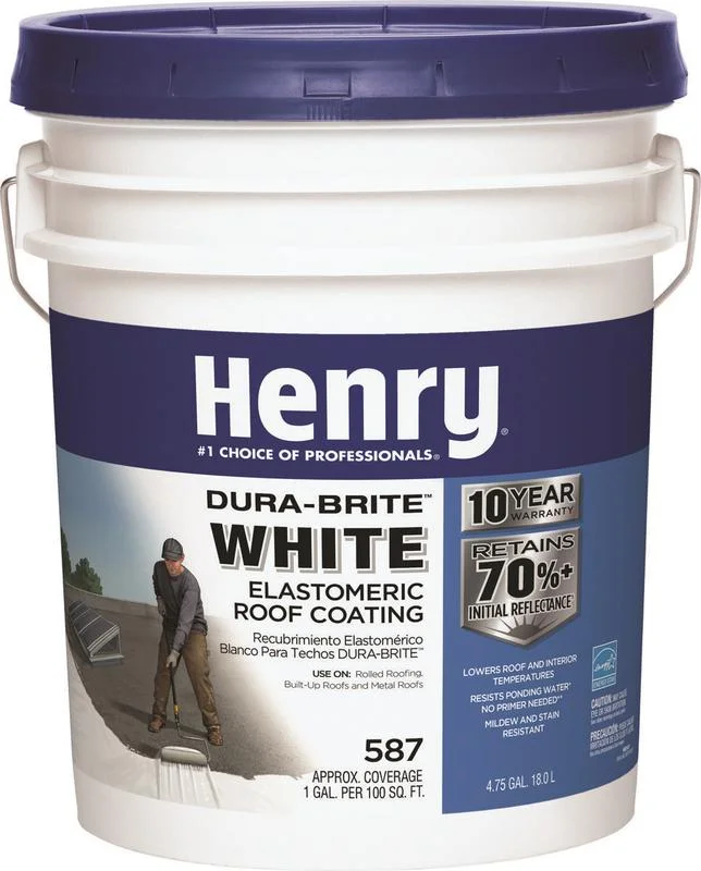 Elastomeric Roof Coating,4.75 gal HE587372 - Image 4