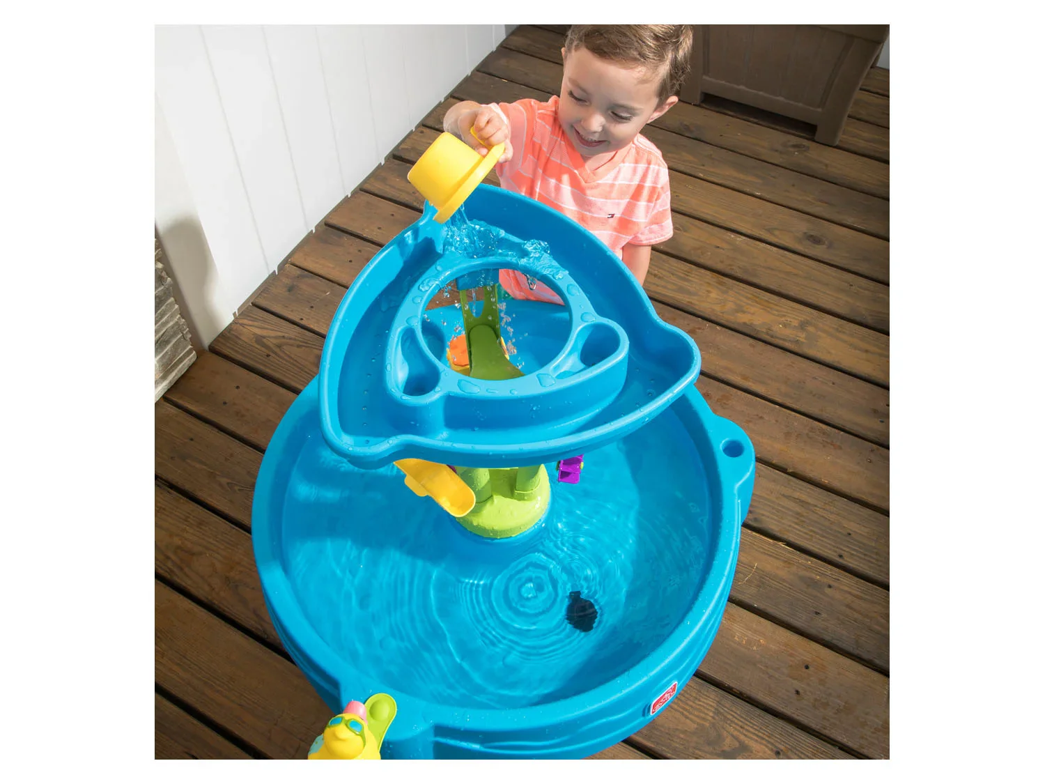 Step 2 Table  eau Summer Showers Splash Tower