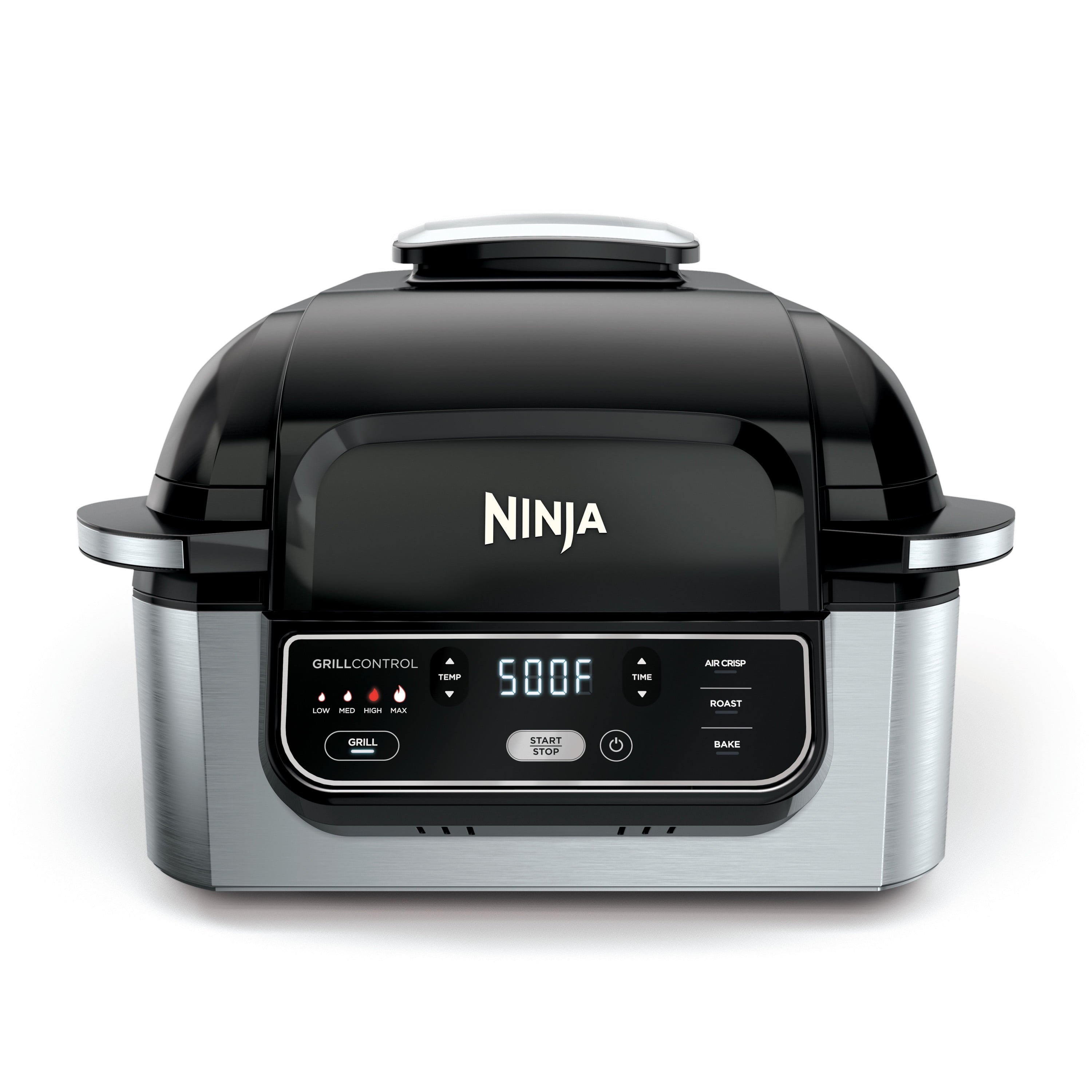 Foodi? 4-in-1 Indoor Grill with 4-Quart Air Fryer. Roast. & Bake. AG300