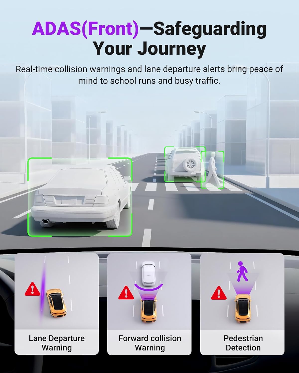 Vantrue S1 Pro Max AI Dash Cam 4K+4K w/ADAS & BSD  Dual STARVIS 2 Dash cam Front and Rear  2 Channel HDR Dashcam  PlatePix Night Vision  5G WiFi  Voice Control  GPS  24H Buffered Parking Mode  1TB Max