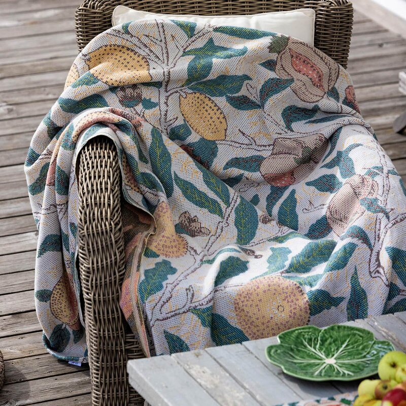 William Morris Fruit pledd 140x170 cm multi