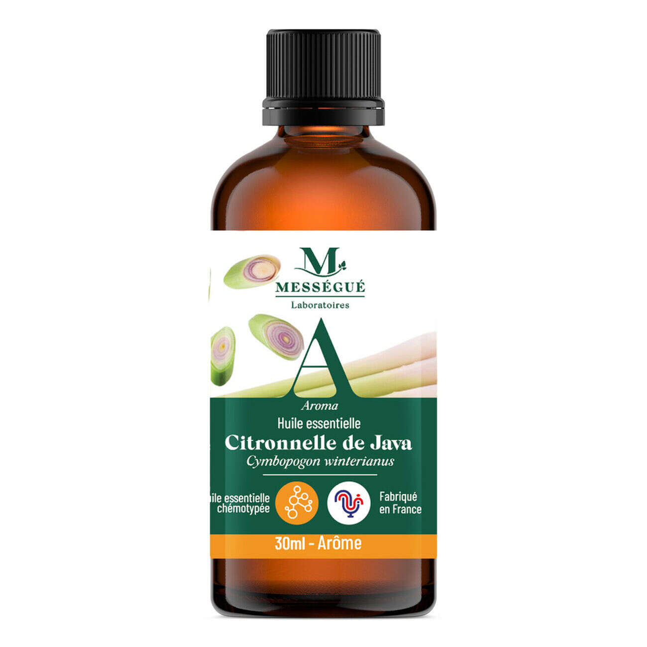 Huile essentielle citronnelle de Java Mességué 30ml