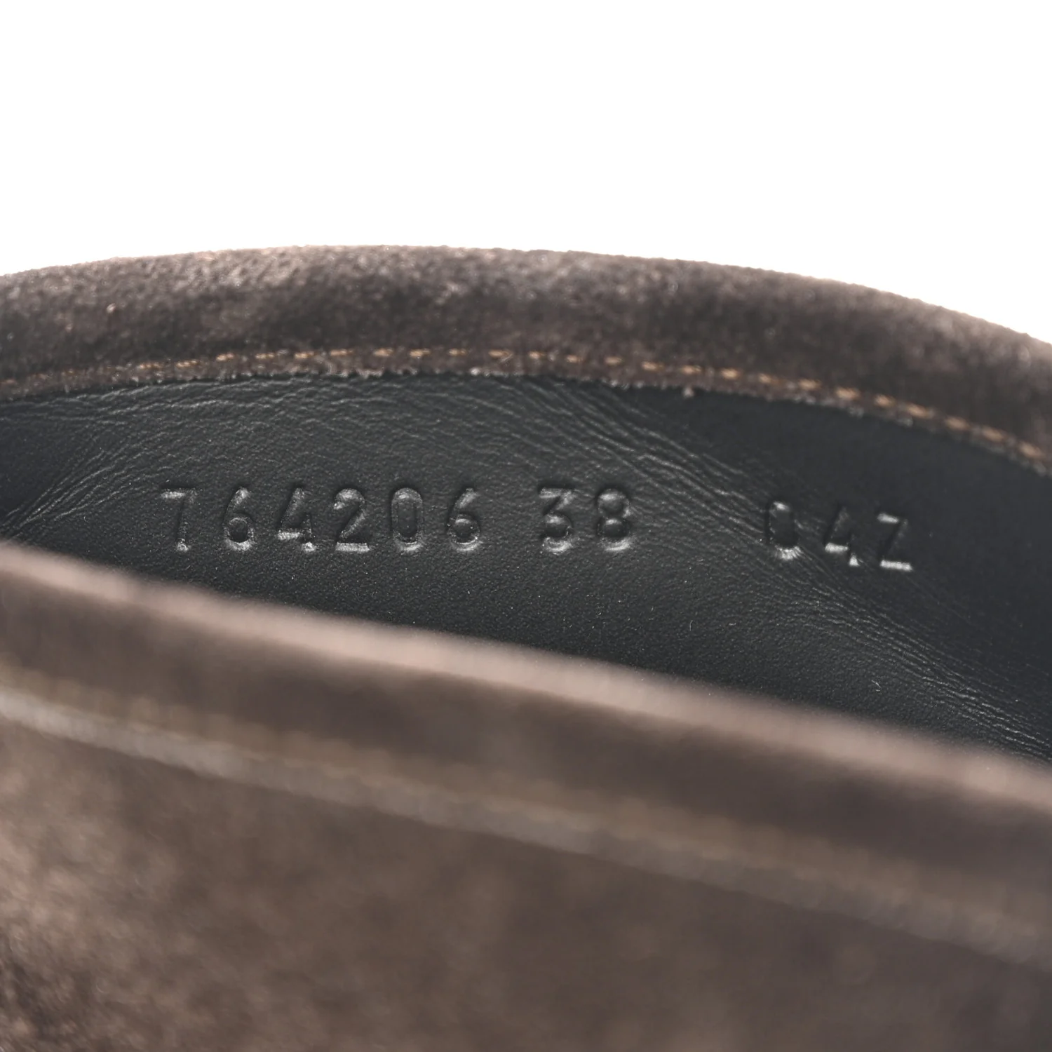Suede Horsebit Ankle Boots 38 Dark Brown