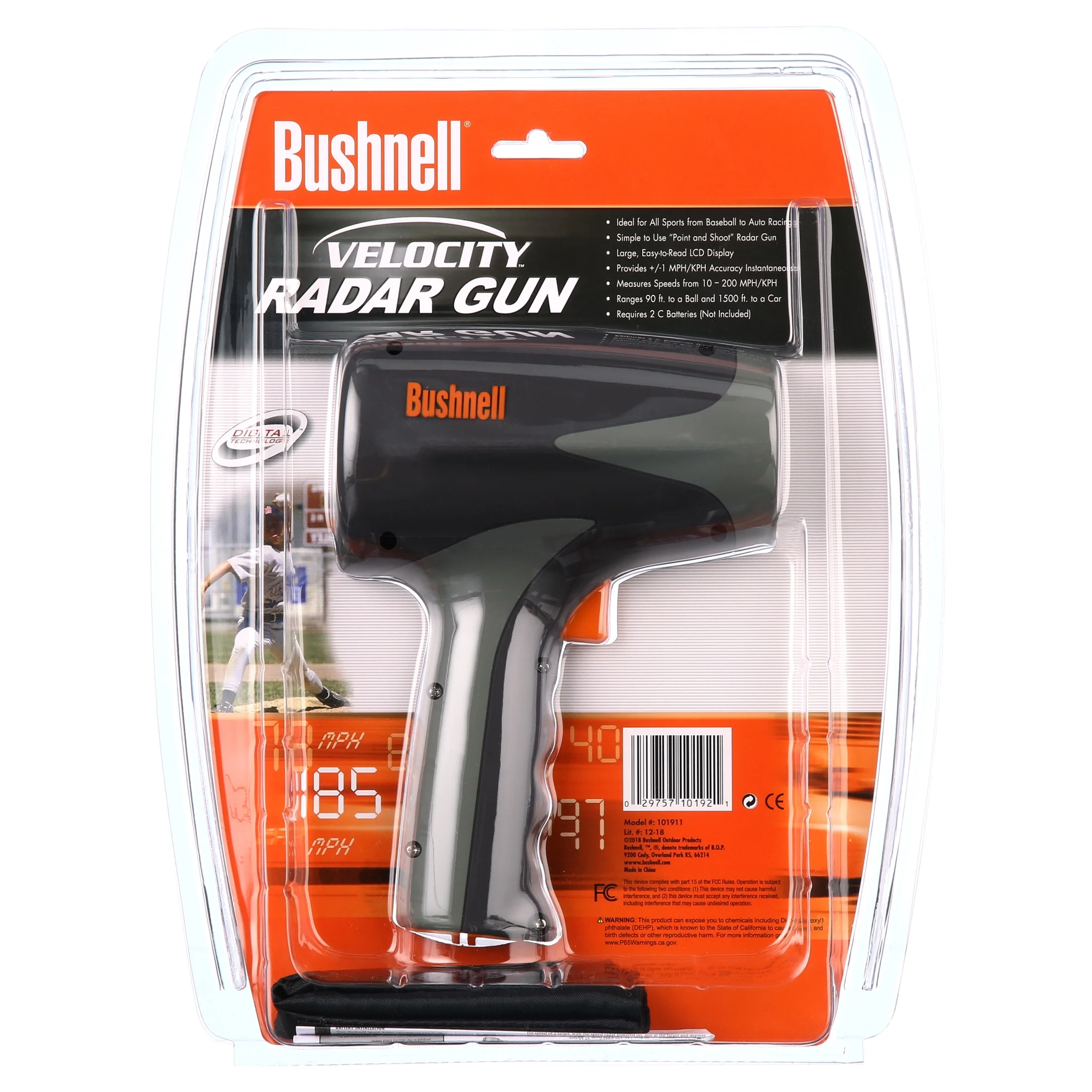 Bushnell Velocity Speed Gun Speed Gun Gray