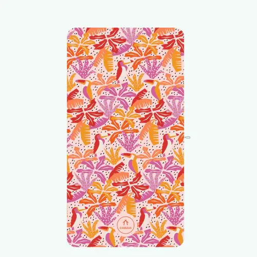 Pirae - Serviette microfibre rectangulaire