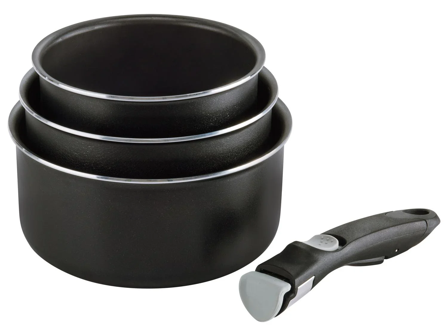 CRIVIT Set de casseroles en aluminium ou poles en aluminium