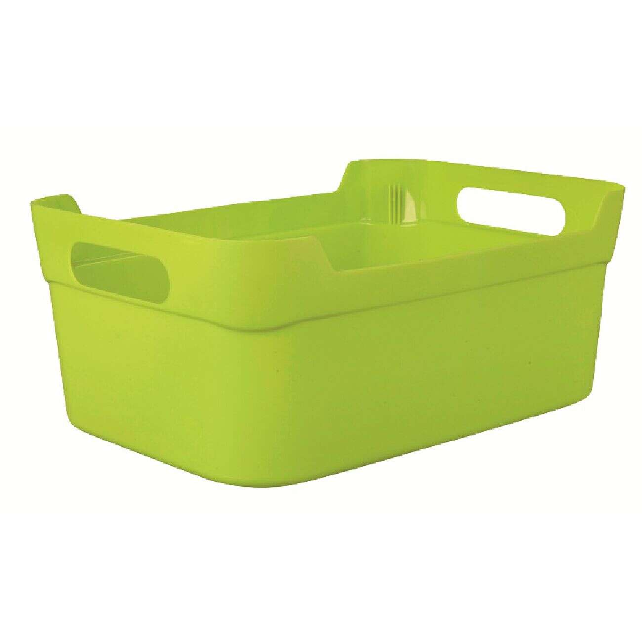 Panière en plastique coloré