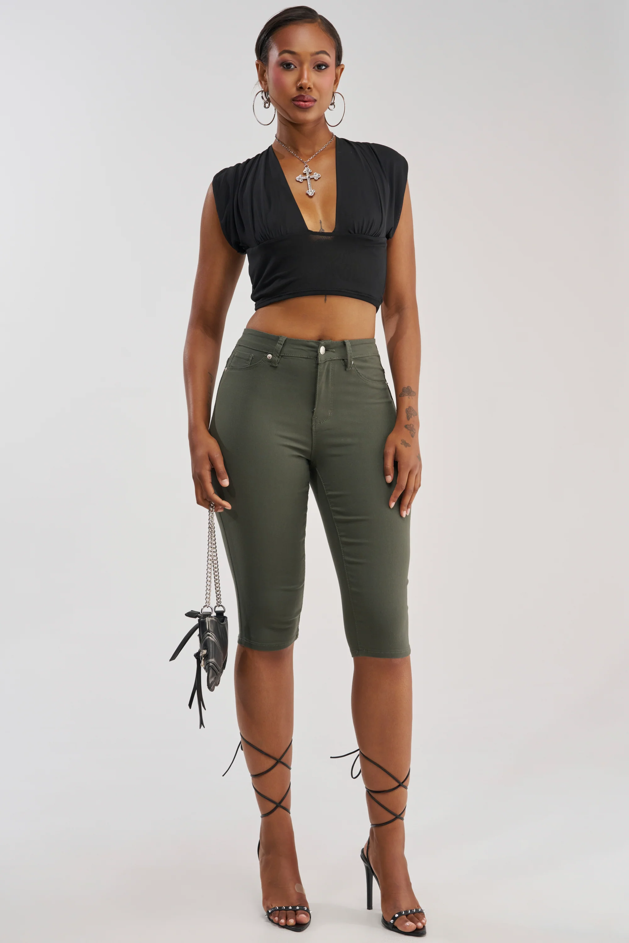 DENIM MUSE CAPRI - Akira Store