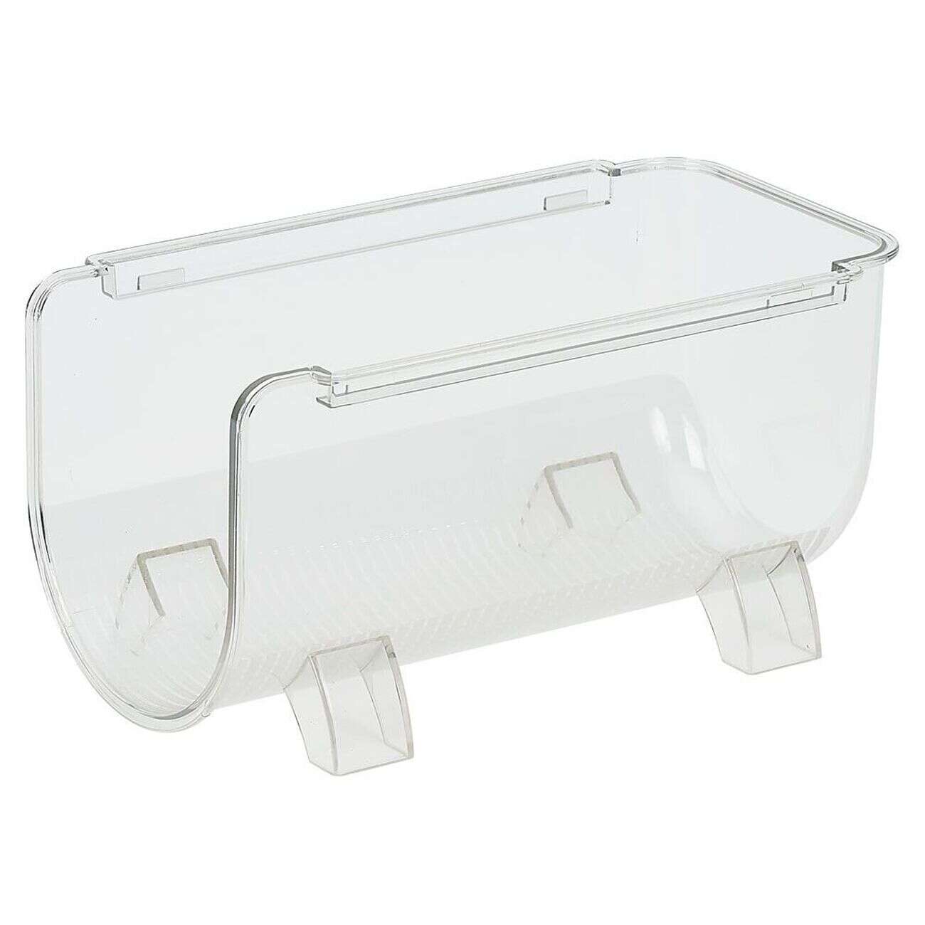 Bac porte-bouteille transparent pour frigo