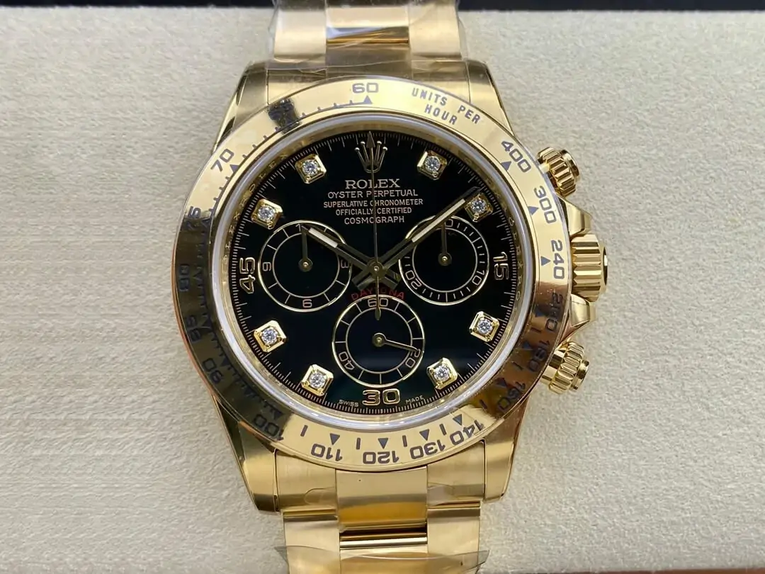 Rolex Cosmograph Daytona M116508-0008 Clean Factory Yellow Gold Case