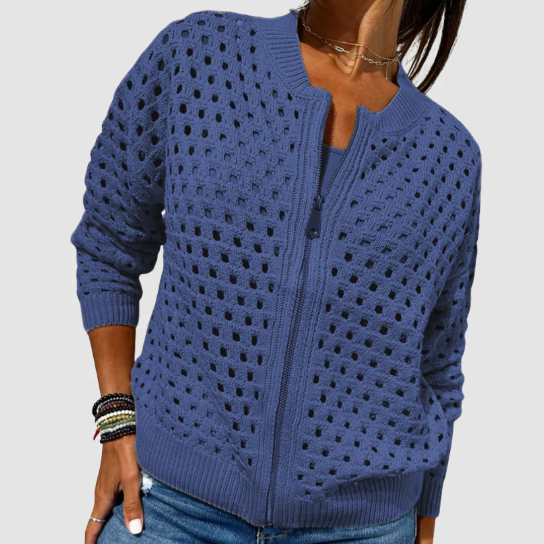 Gilet en tricot douillet