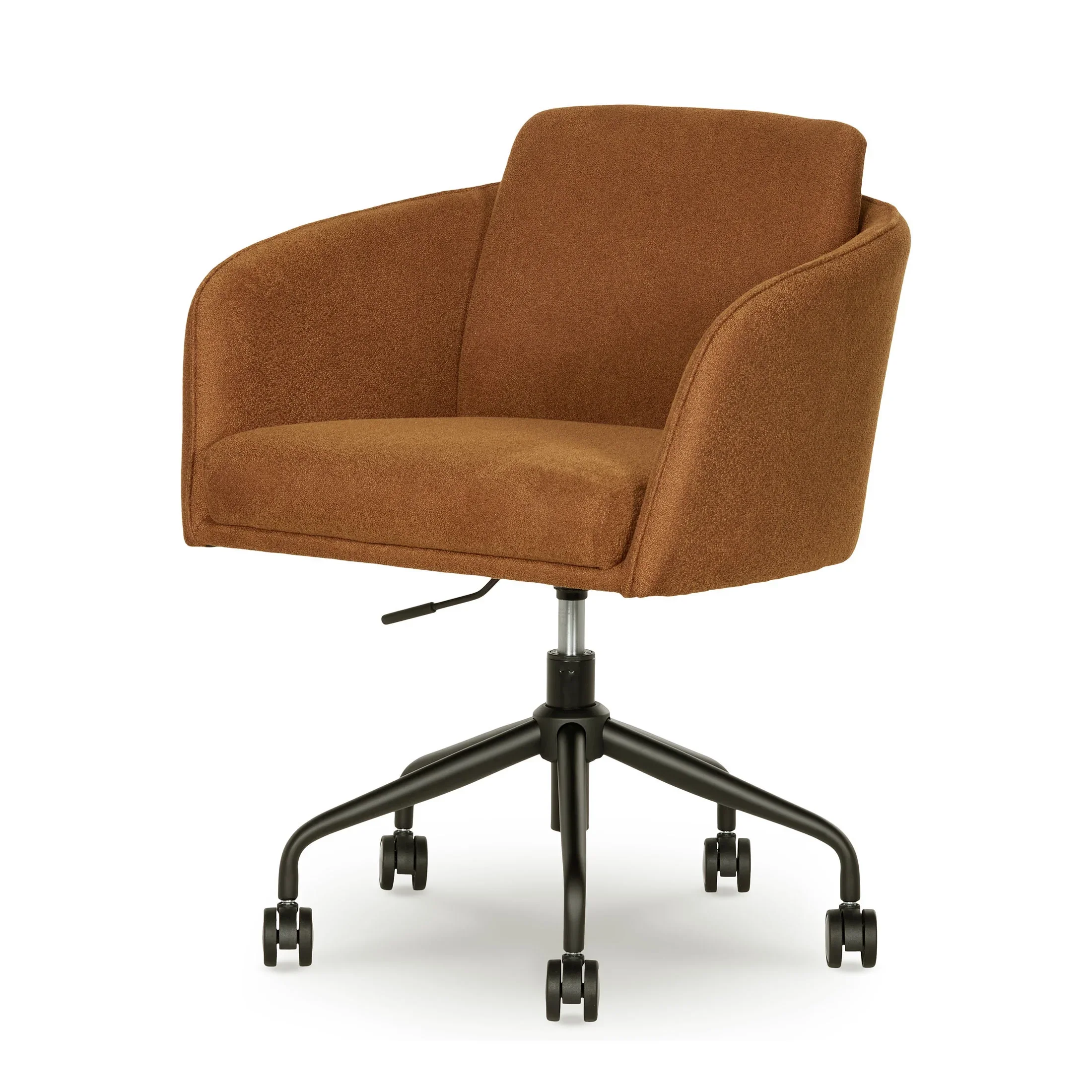 Better Homes & Gardens Juliet Office Chair, Ivory Boucle and Matte Black