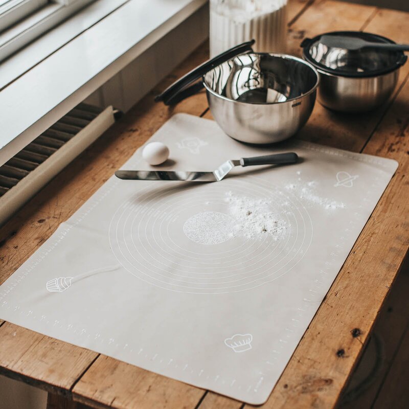 Cookie bakematte XL 50x70 cm grå