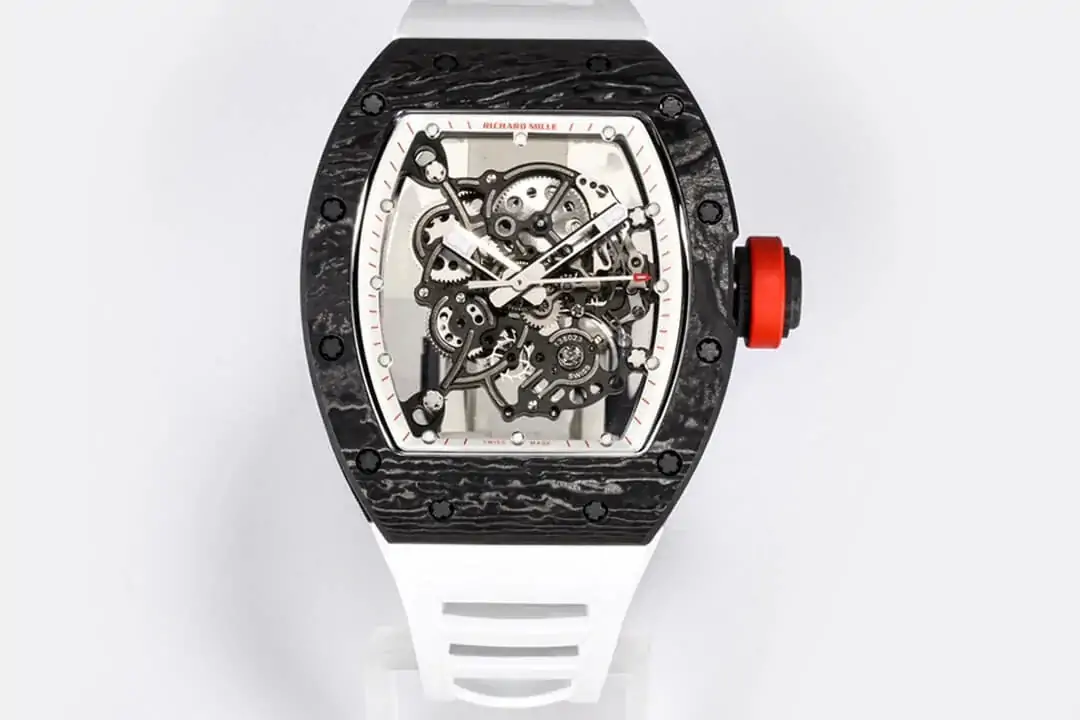 Richard Mille RM-055 BBR Factory White Strap