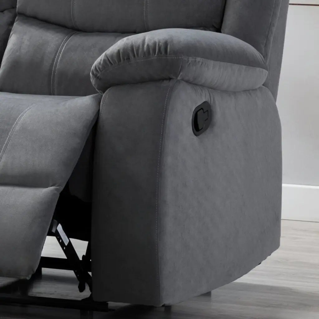 Canapé inclinable deux places Kingstowne 59'' avec accoudoirs rembourrés