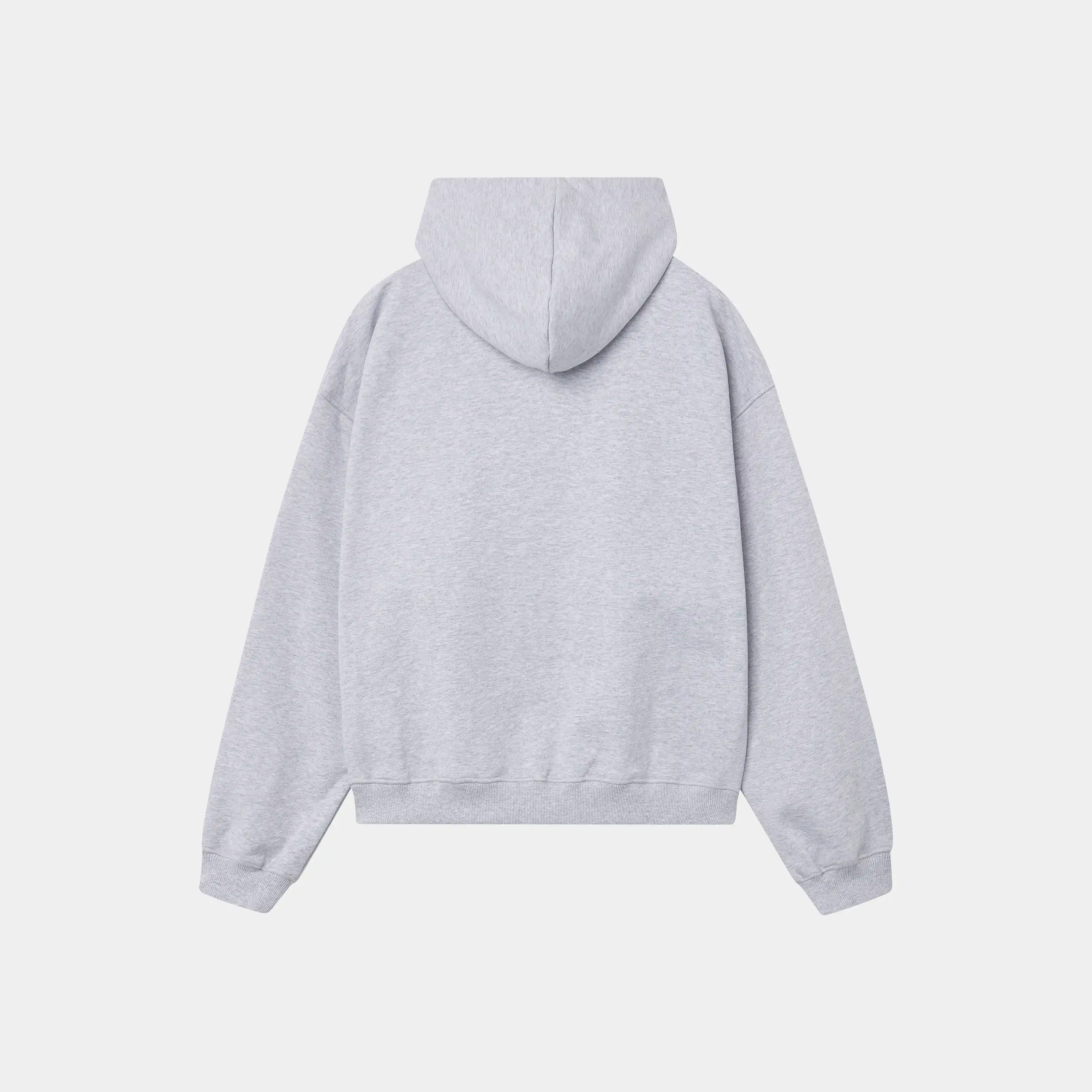 Stickers Grey Oversized Hoodie